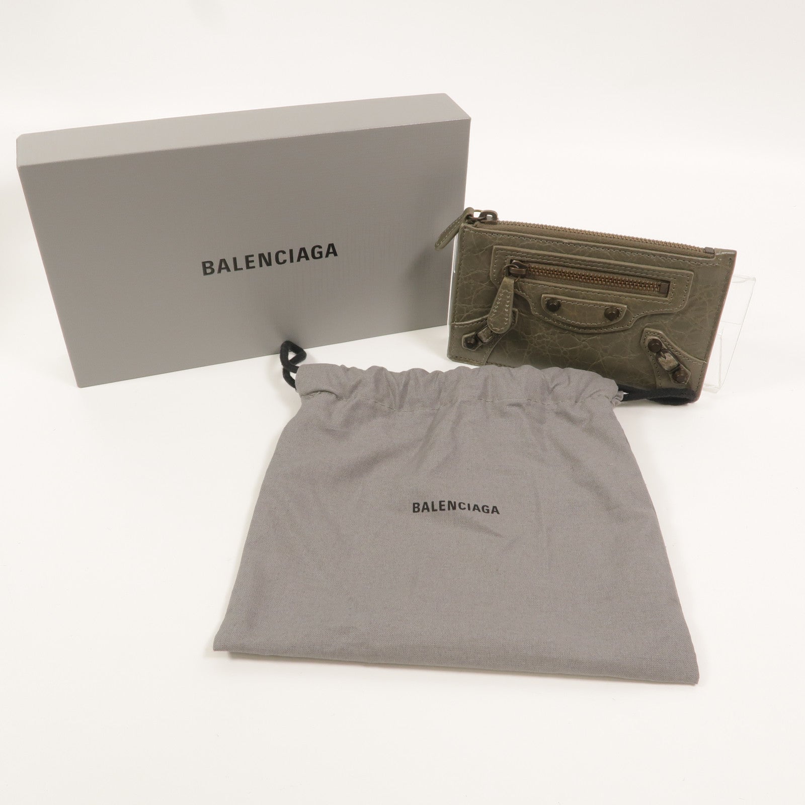 BALENCIAGA 羊皮皮革Le City Card Holder卡片套