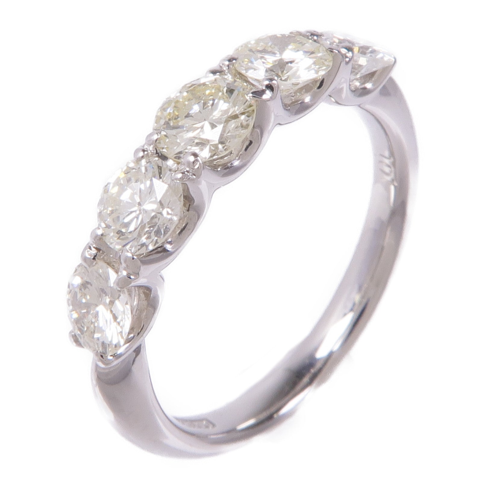 JEWELRY PT900鉑金Diamond Ring鑽石戒指US#4.75