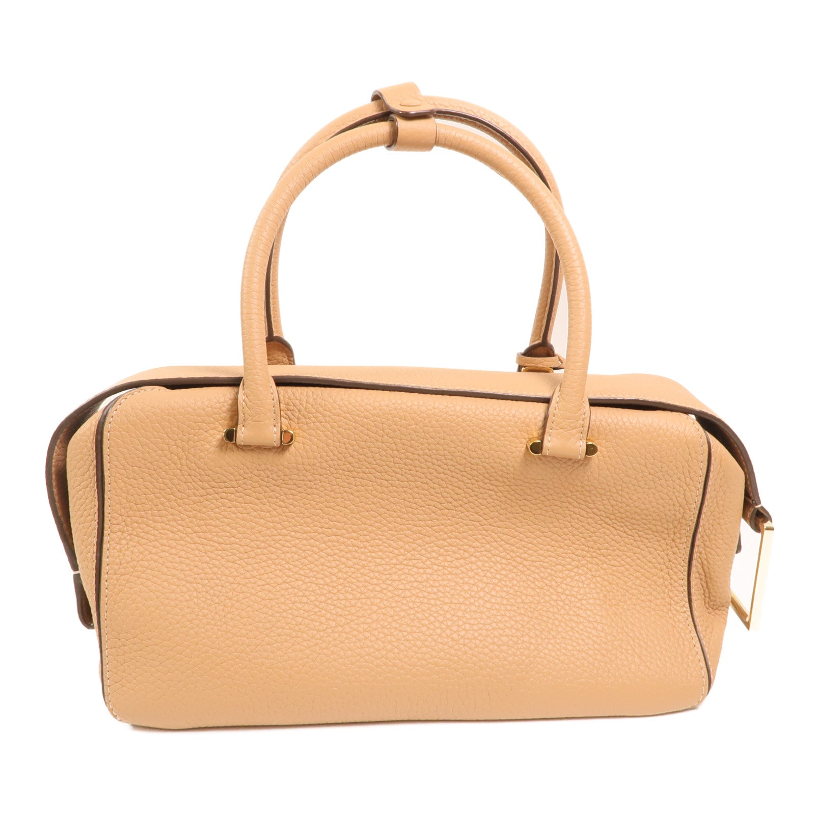 Delvaux 牛皮皮革Cool Box MM金扣手挽肩背兩用袋