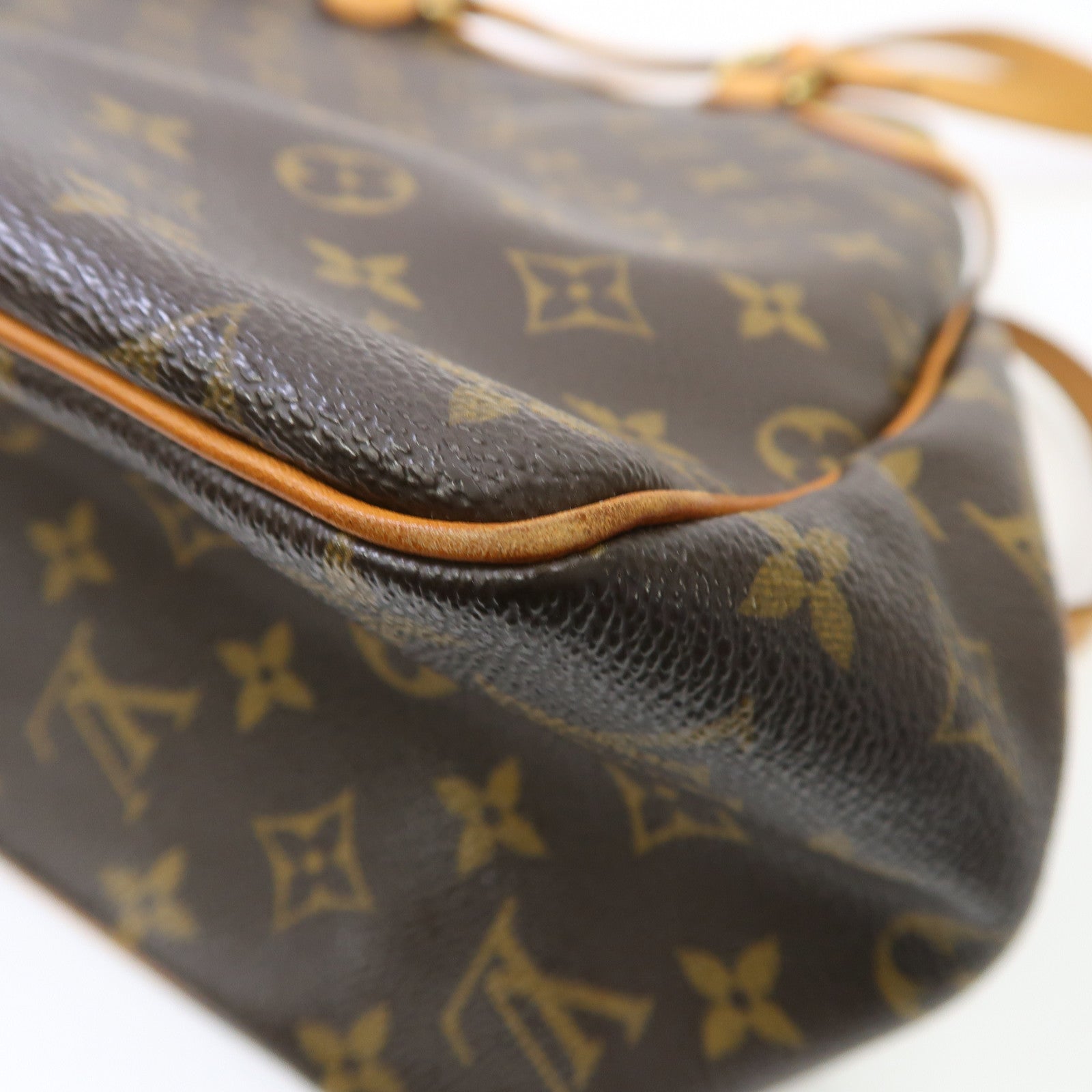 LOUIS VUITTON 【激減優惠】Monogram Batignolles Horizontal金扣肩背袋啡色