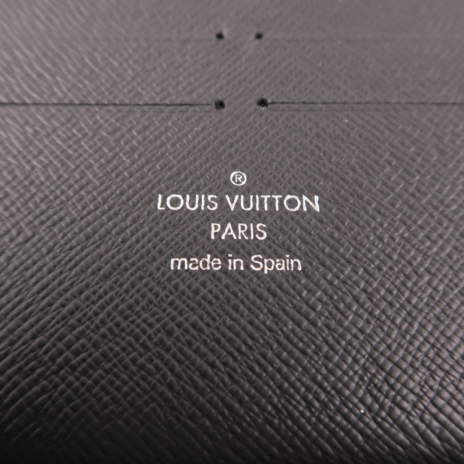 LOUIS VUITTON Damier Graphite Zippy Organizer Wallet銀扣長錢包