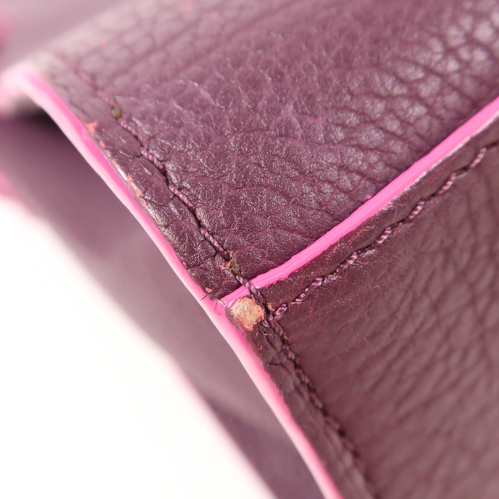 Delvaux 牛皮皮革Tempete MM金扣手挽肩背兩用袋