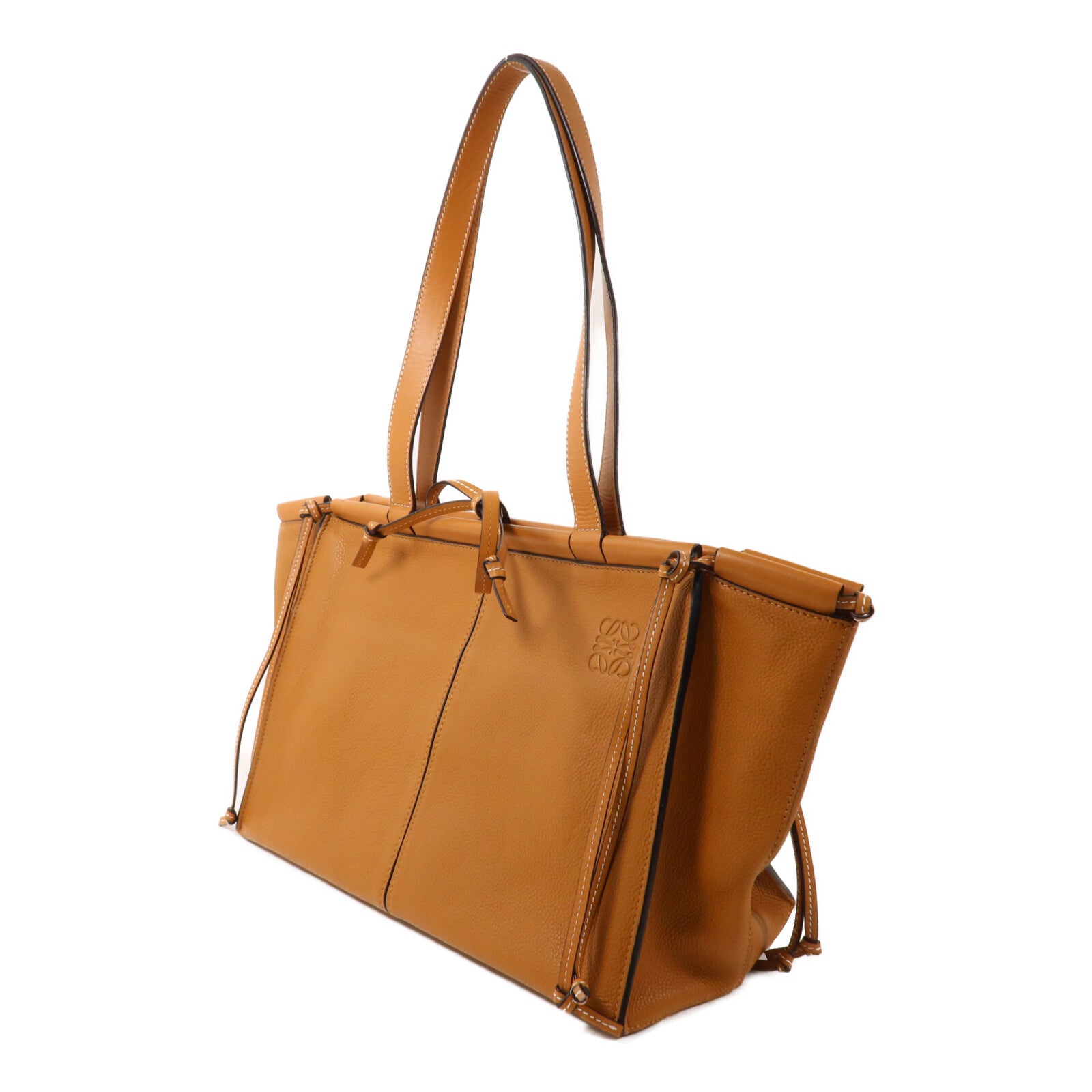 LOEWE 牛皮皮革Cushion Tote肩背袋