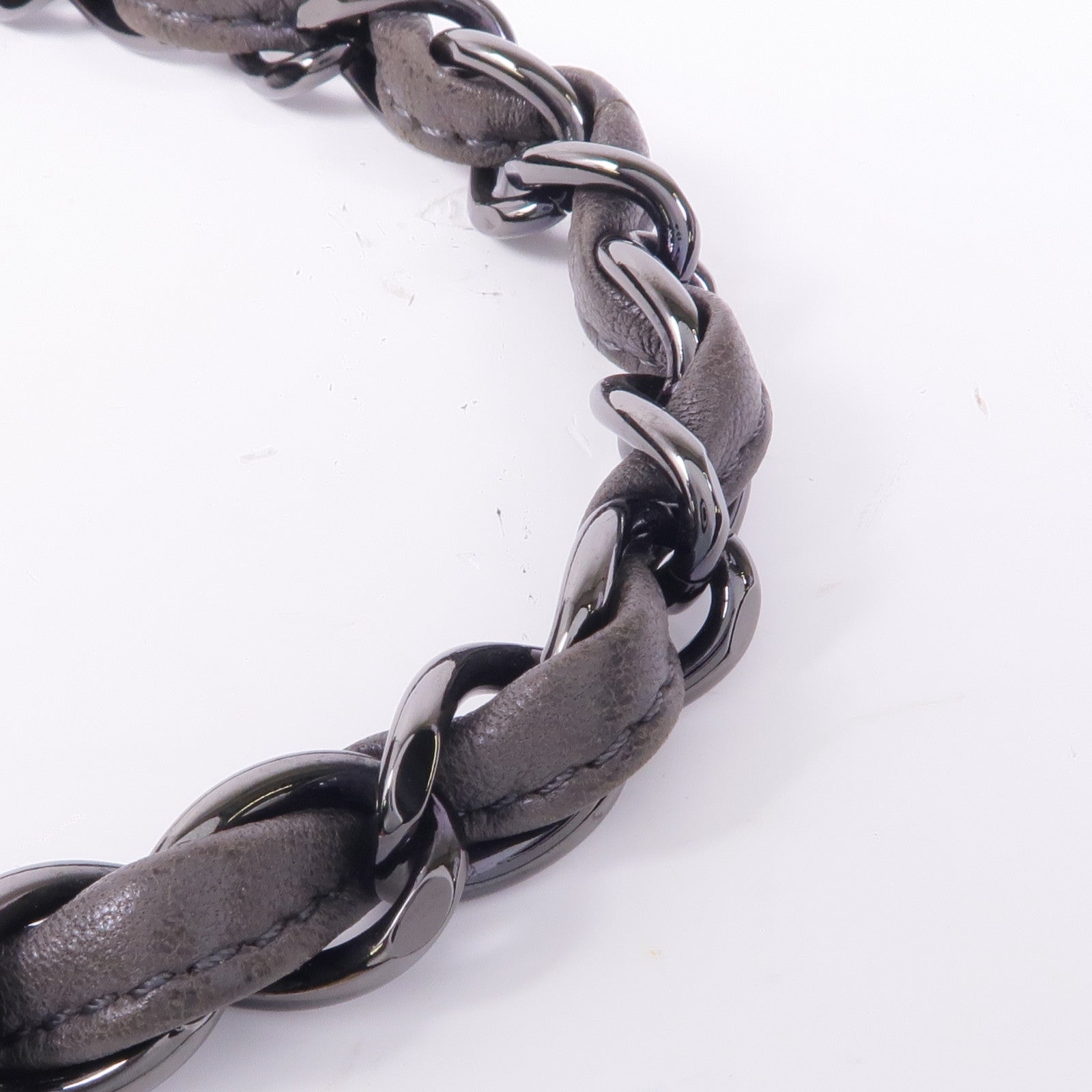 CHANEL 羊皮皮革Vintage Chain Shoulder鏈帶肩背袋