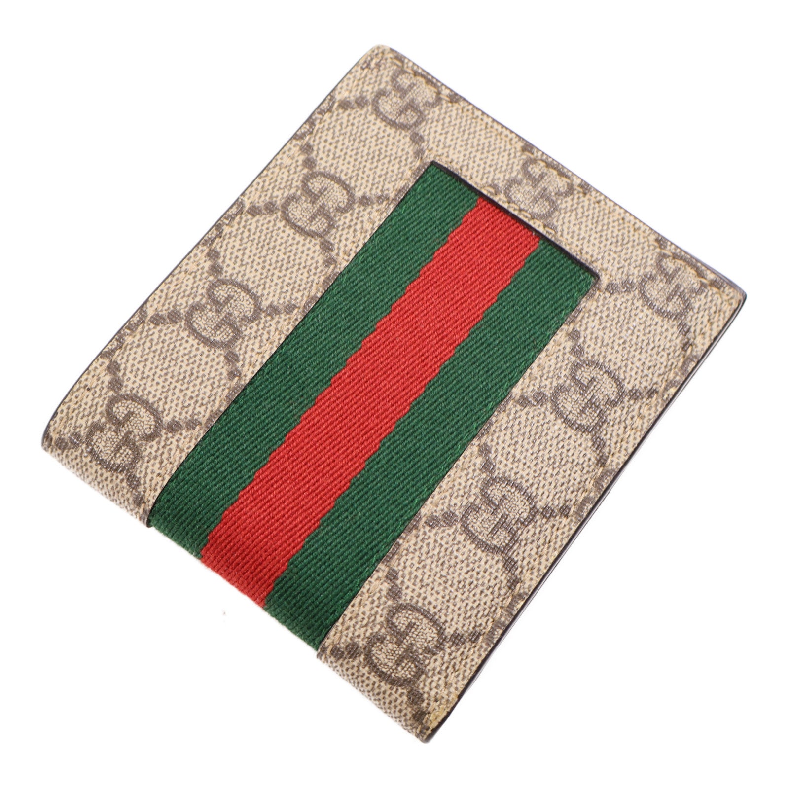 GUCCI 塗層帆布Wallet錢包