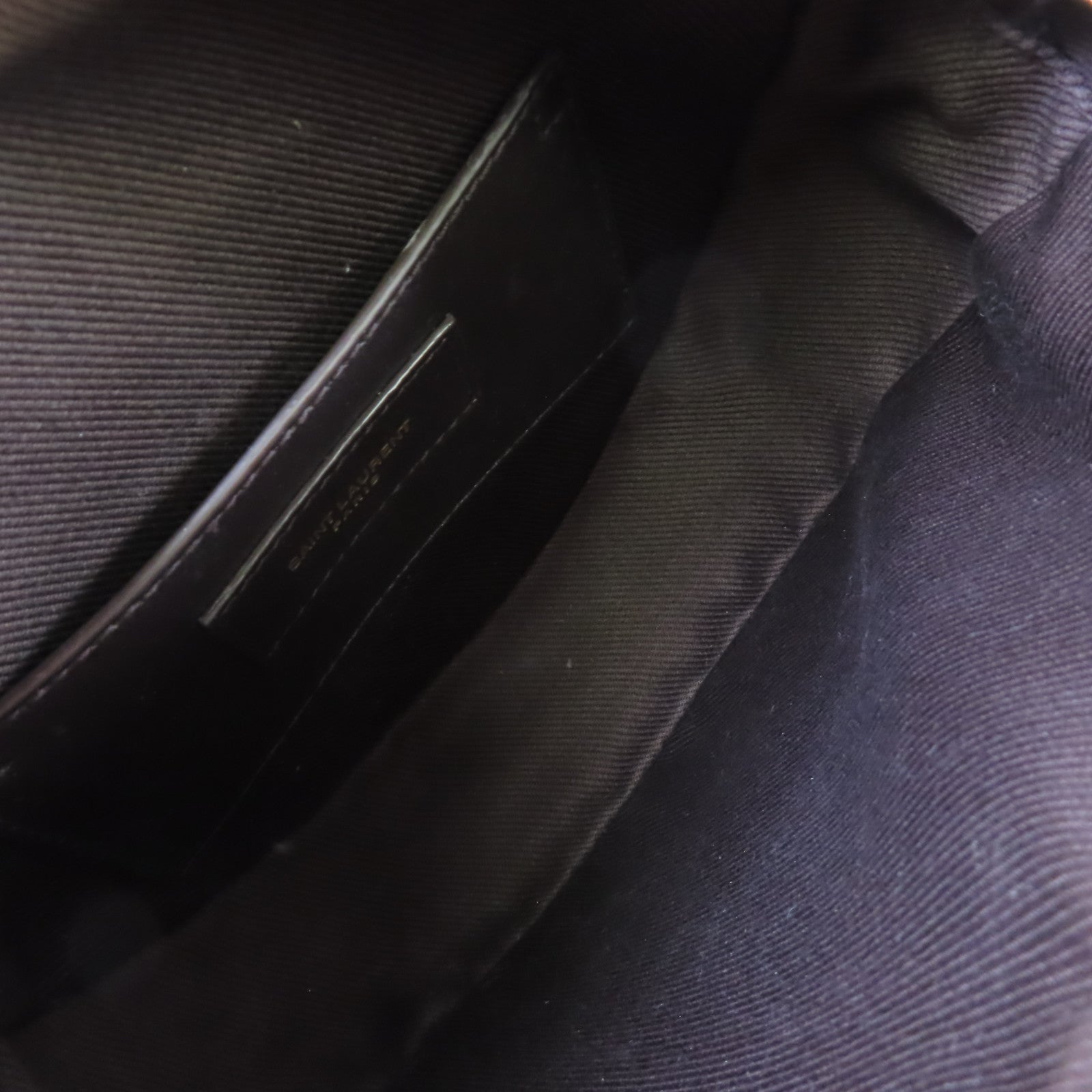 SAINT LAURENT 牛皮皮革 Le Monogram Coeur Shoulder Bag金扣肩背袋啡色