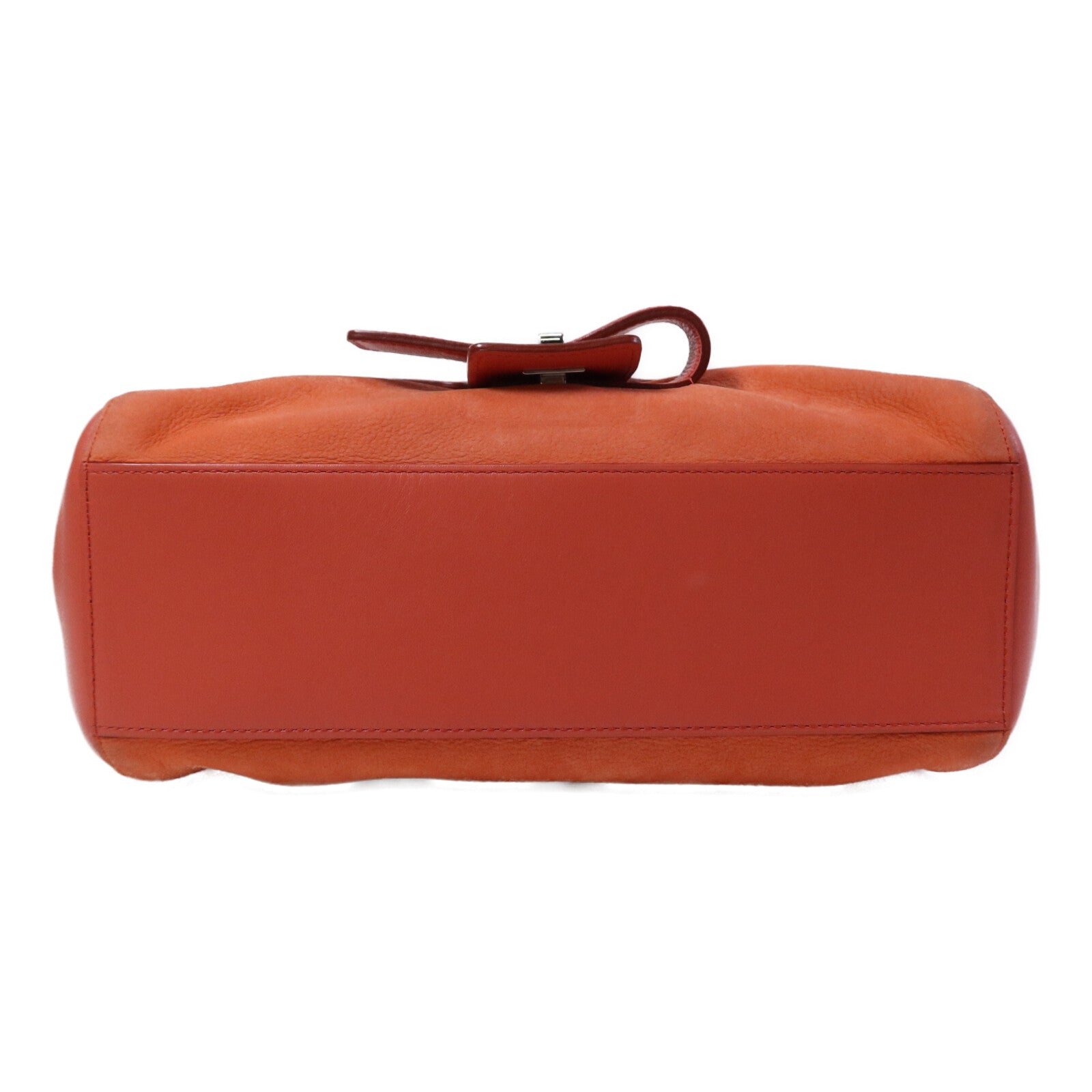 Delvaux 牛皮皮革Simplissime City銀扣肩背袋