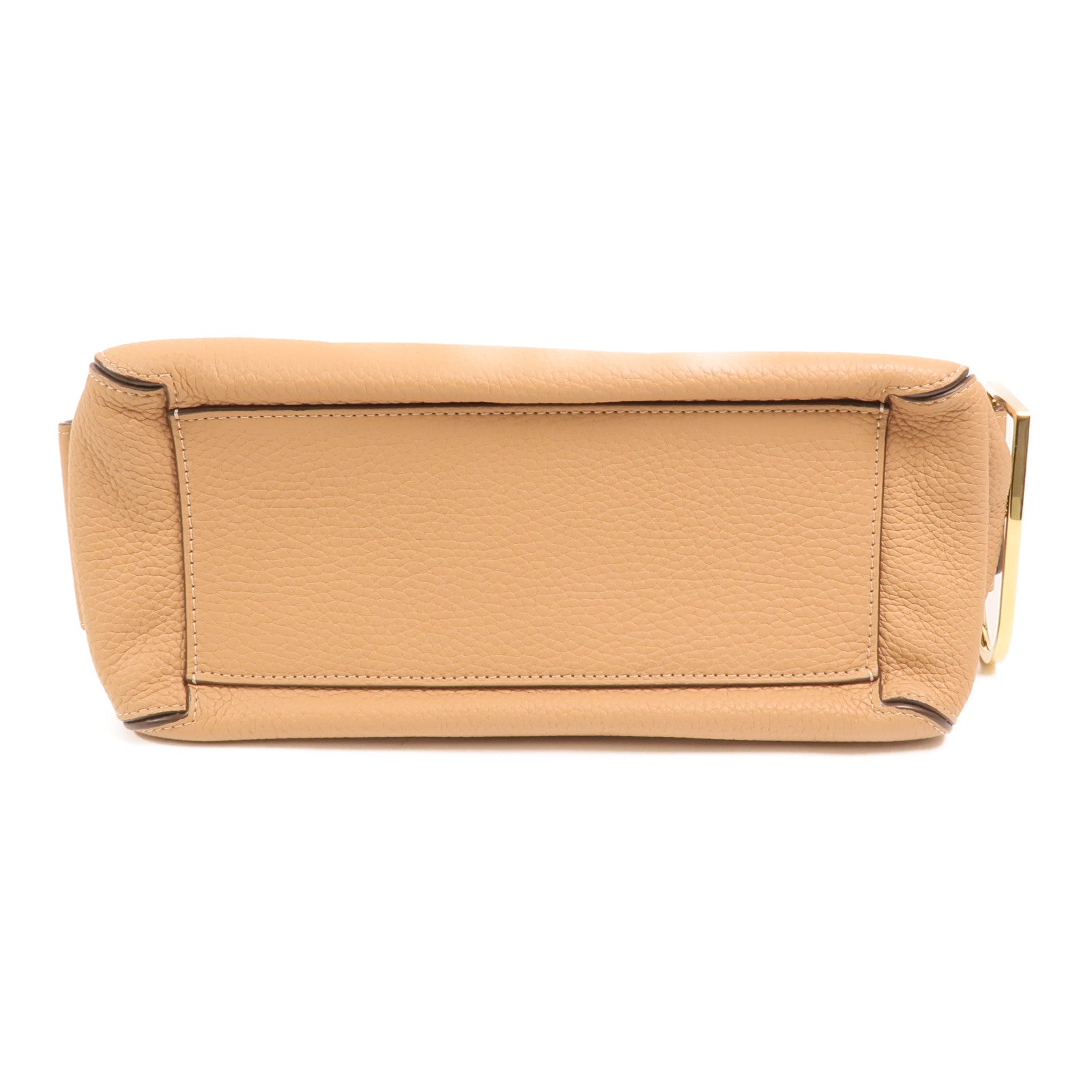 Delvaux 牛皮皮革Cool Box MM金扣手挽肩背兩用袋