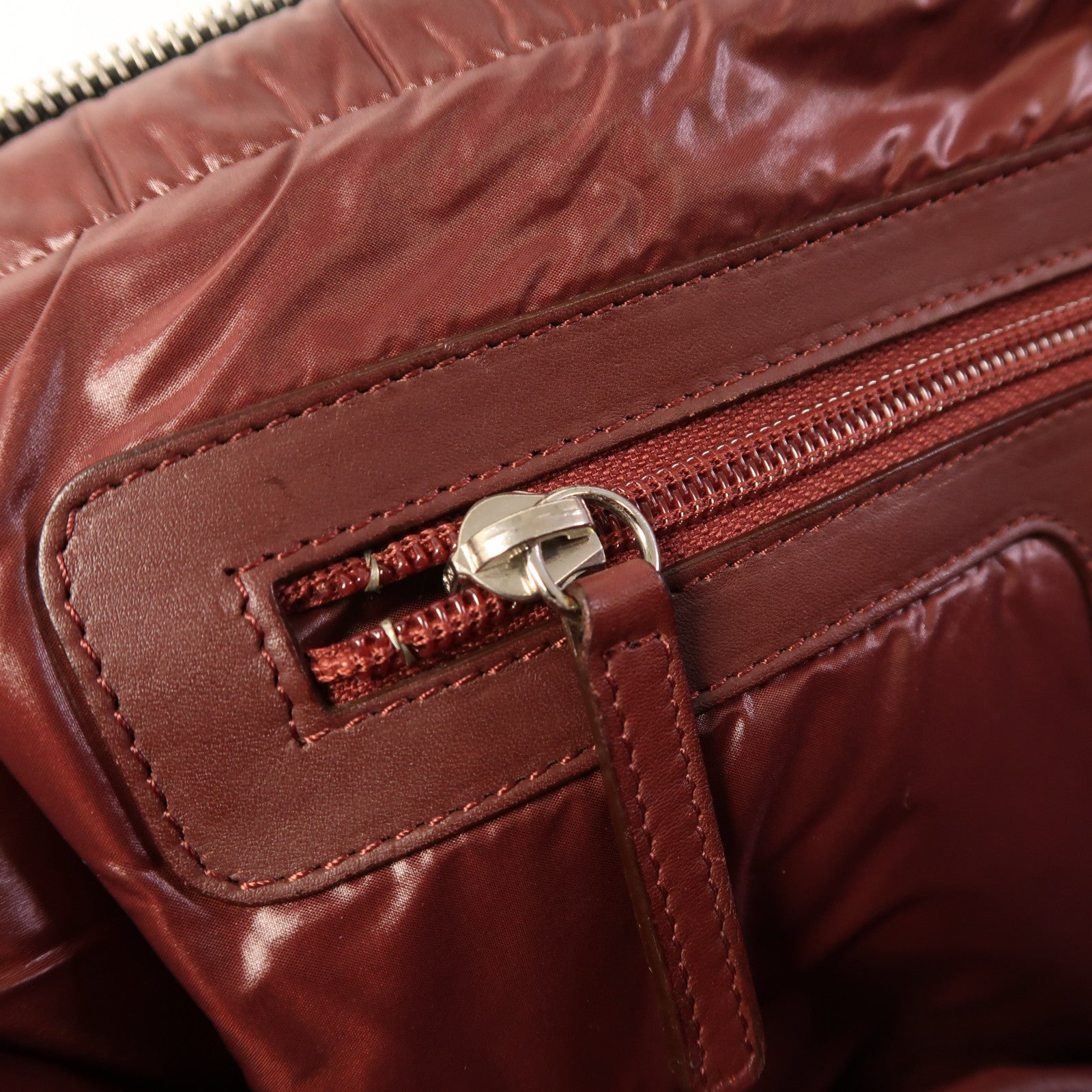 CHANEL 帆布Coco Cocoon銀扣肩背袋