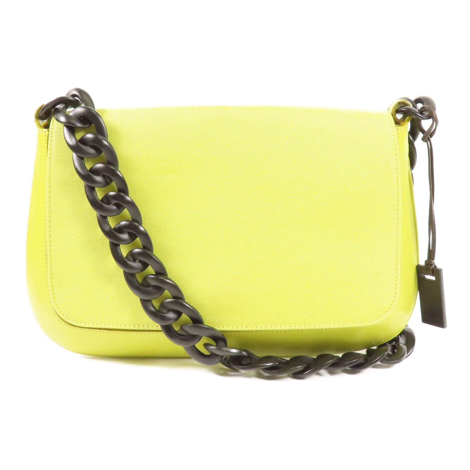 GUCCI GG SHW Shoulder Bag Canvas/Leather 0013820 Yellow