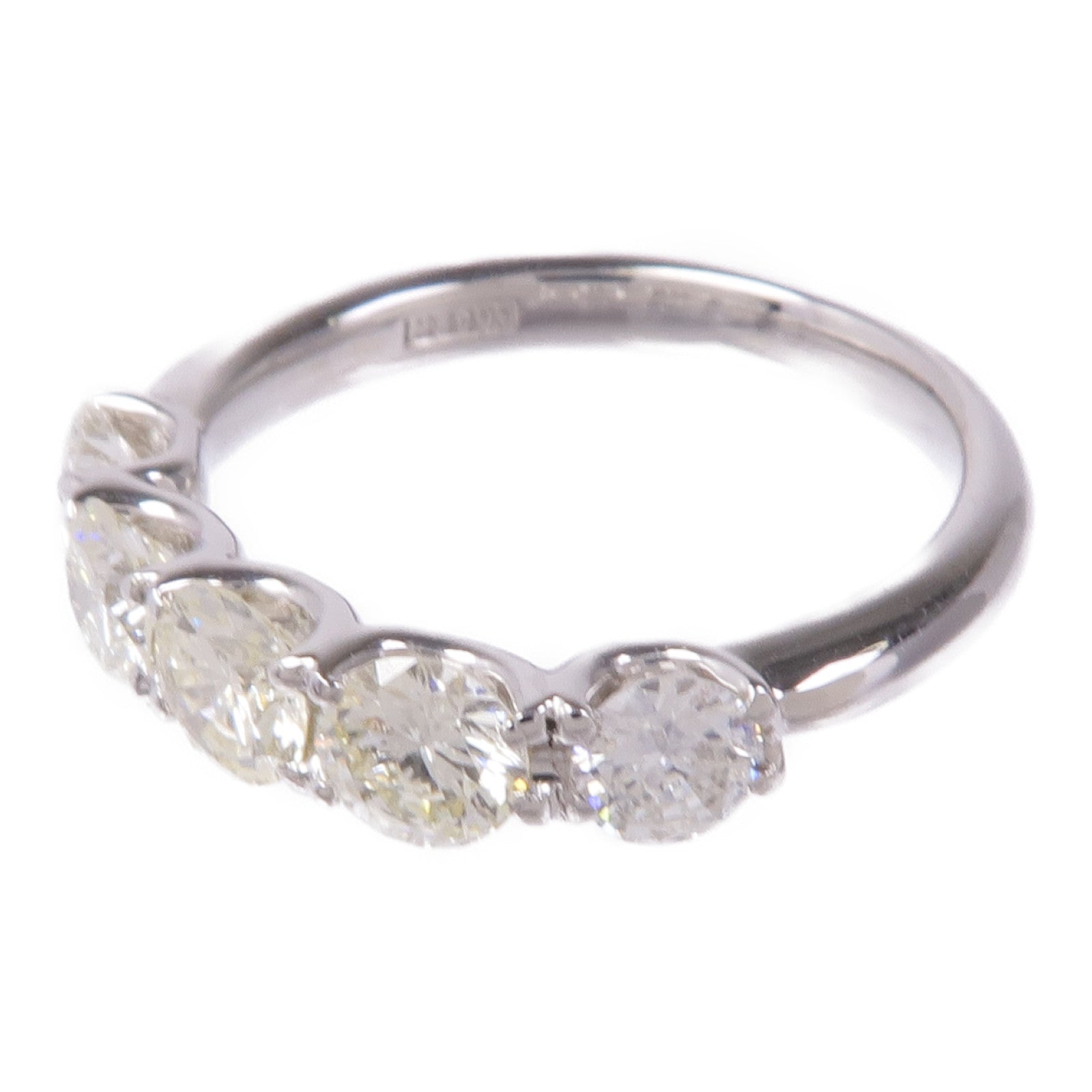 JEWELRY PT900鉑金Diamond Ring鑽石戒指US#4.75