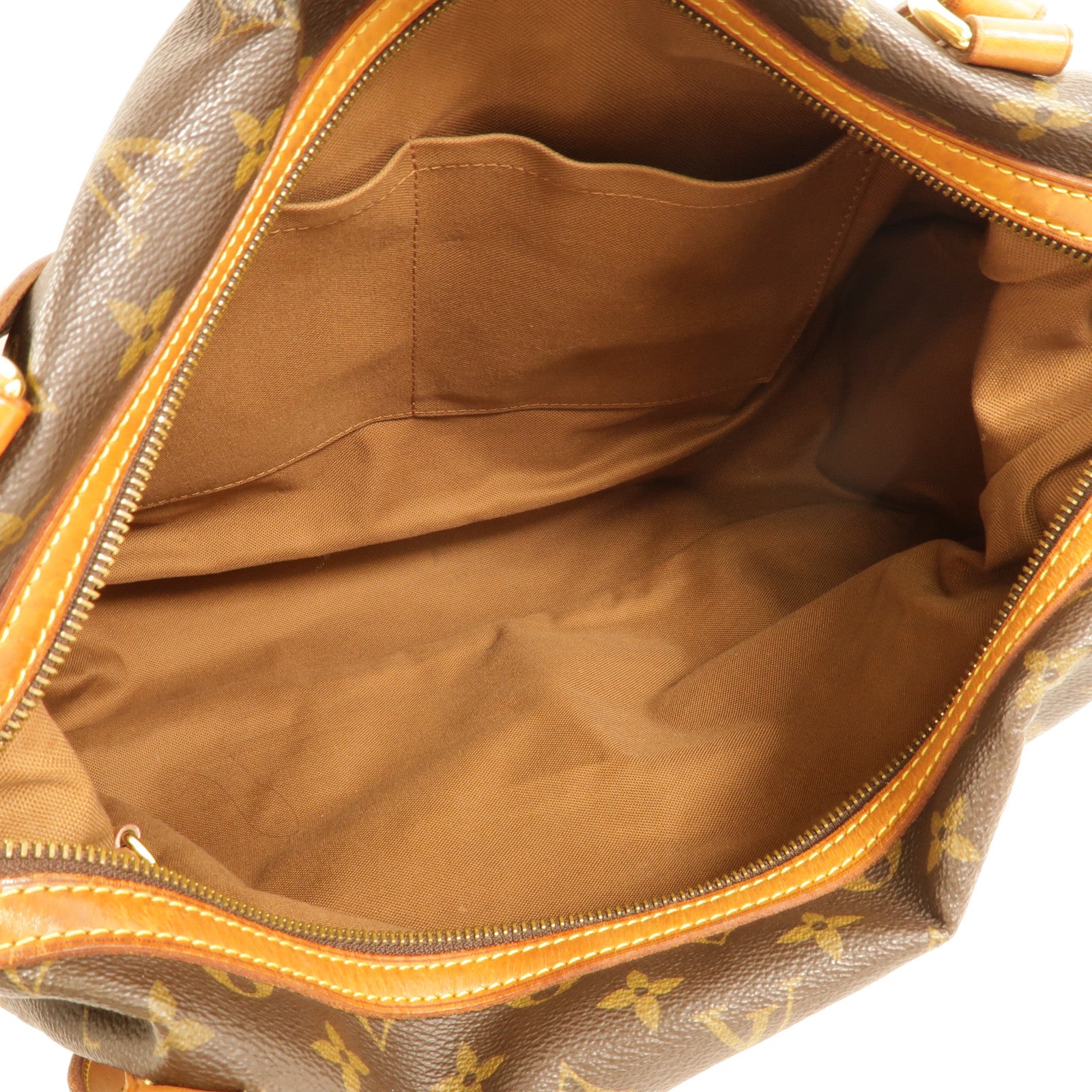 LOUIS VUITTON Monogram Stresa PM肩背袋棕色