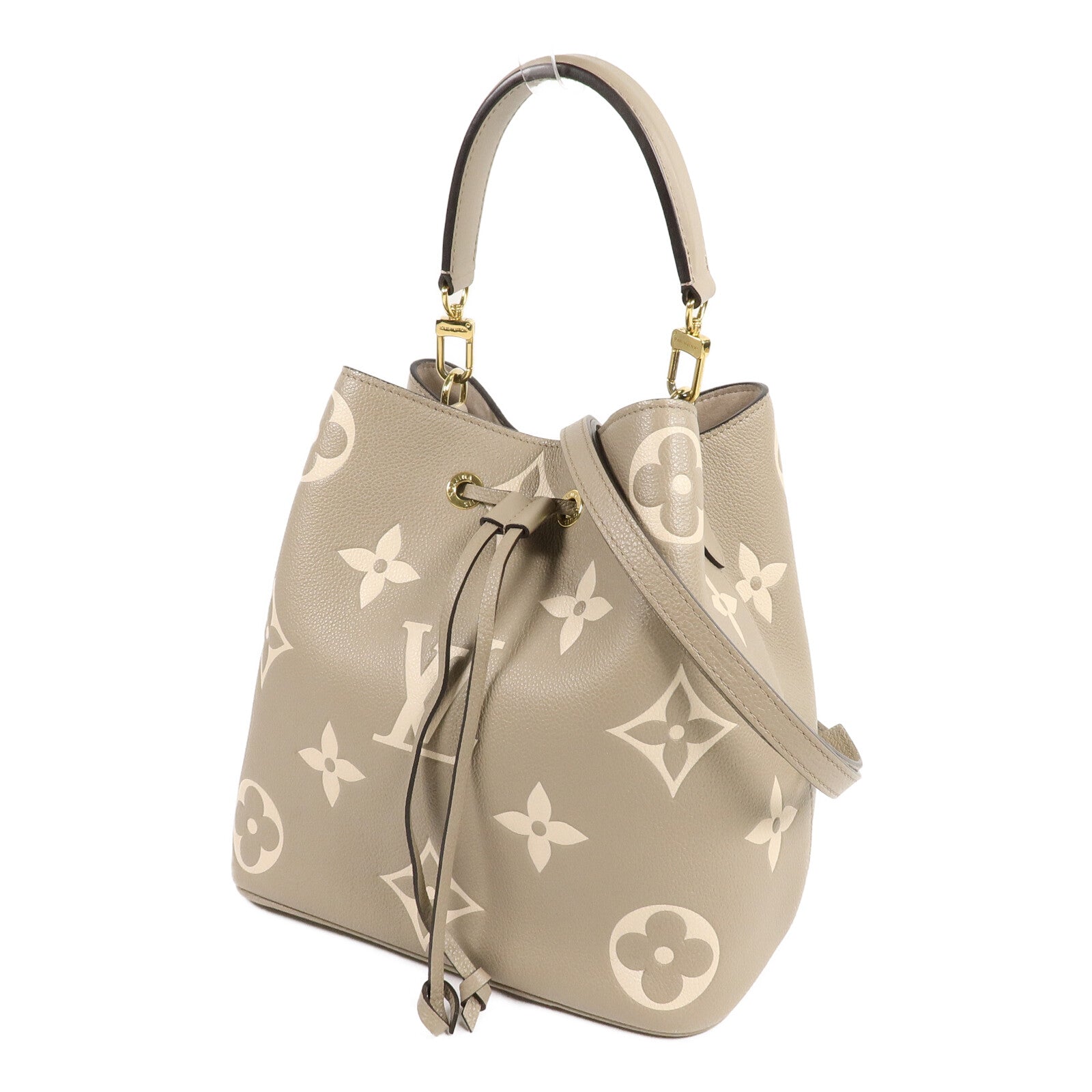 LOUIS VUITTON Monogram Empreinte Neo Noe MM手挽肩背兩用袋