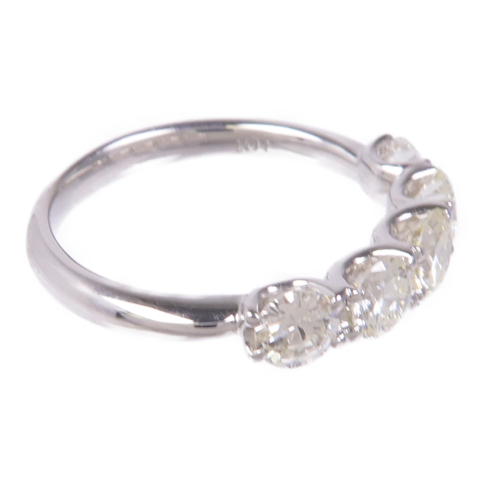 JEWELRY PT900鉑金Diamond Ring鑽石戒指US#4.75
