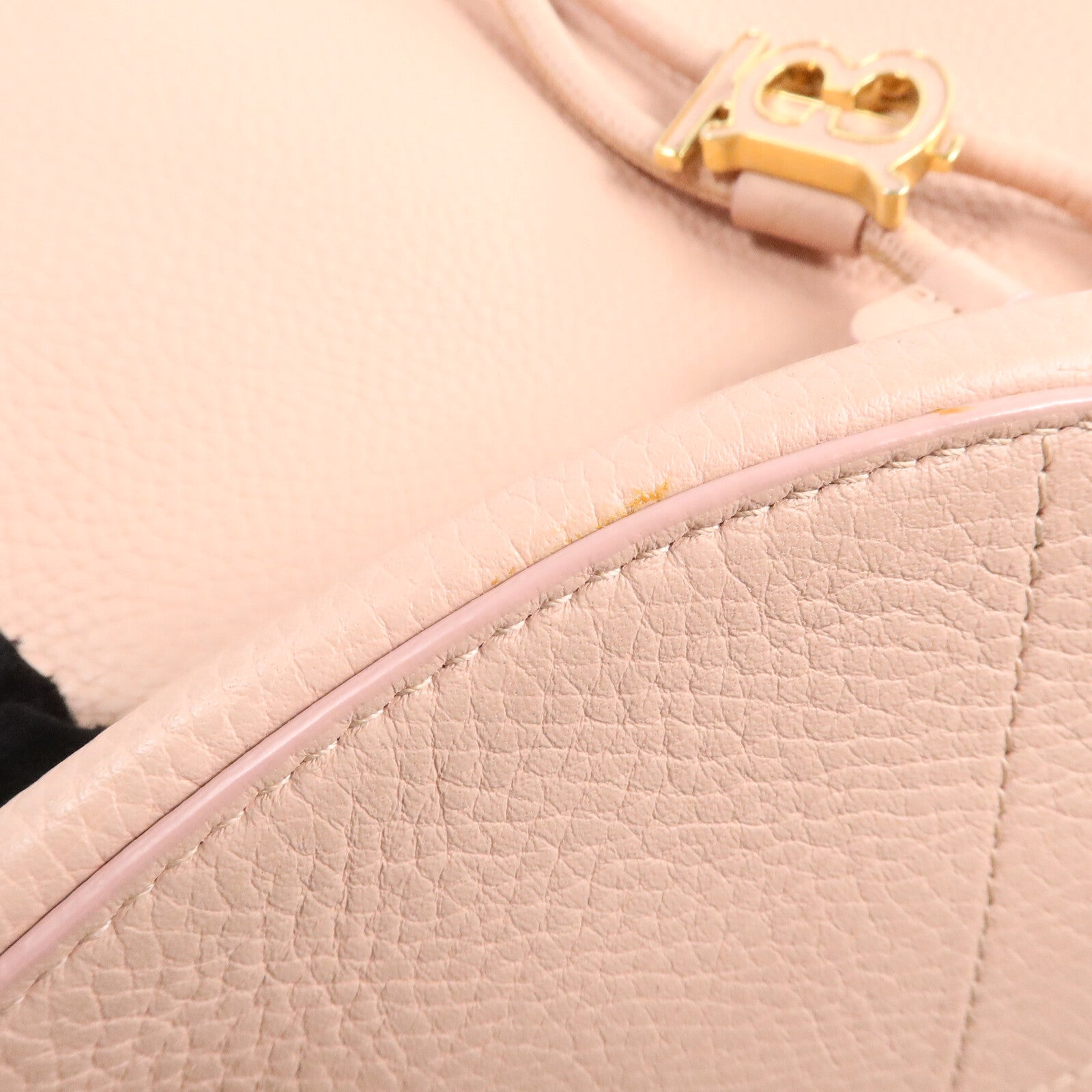 BURBERRY 牛皮皮革Drawstring Bucket Bag手挽肩背兩用袋