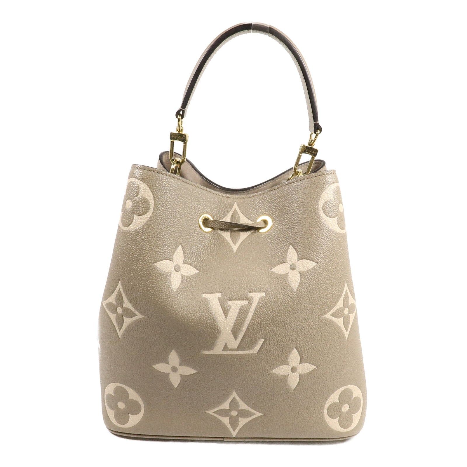 LOUIS VUITTON Monogram Empreinte Neo Noe MM手挽肩背兩用袋