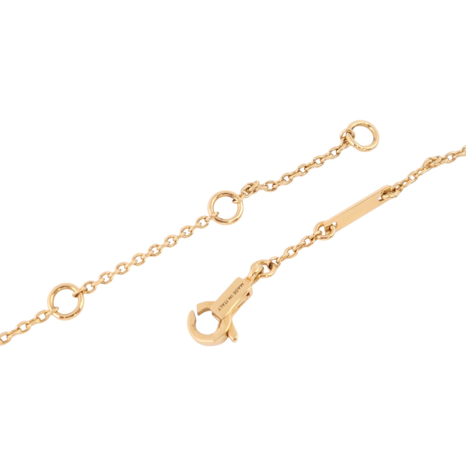 CELINE 金屬Triomphe Indie Small Necklace金扣項鏈
