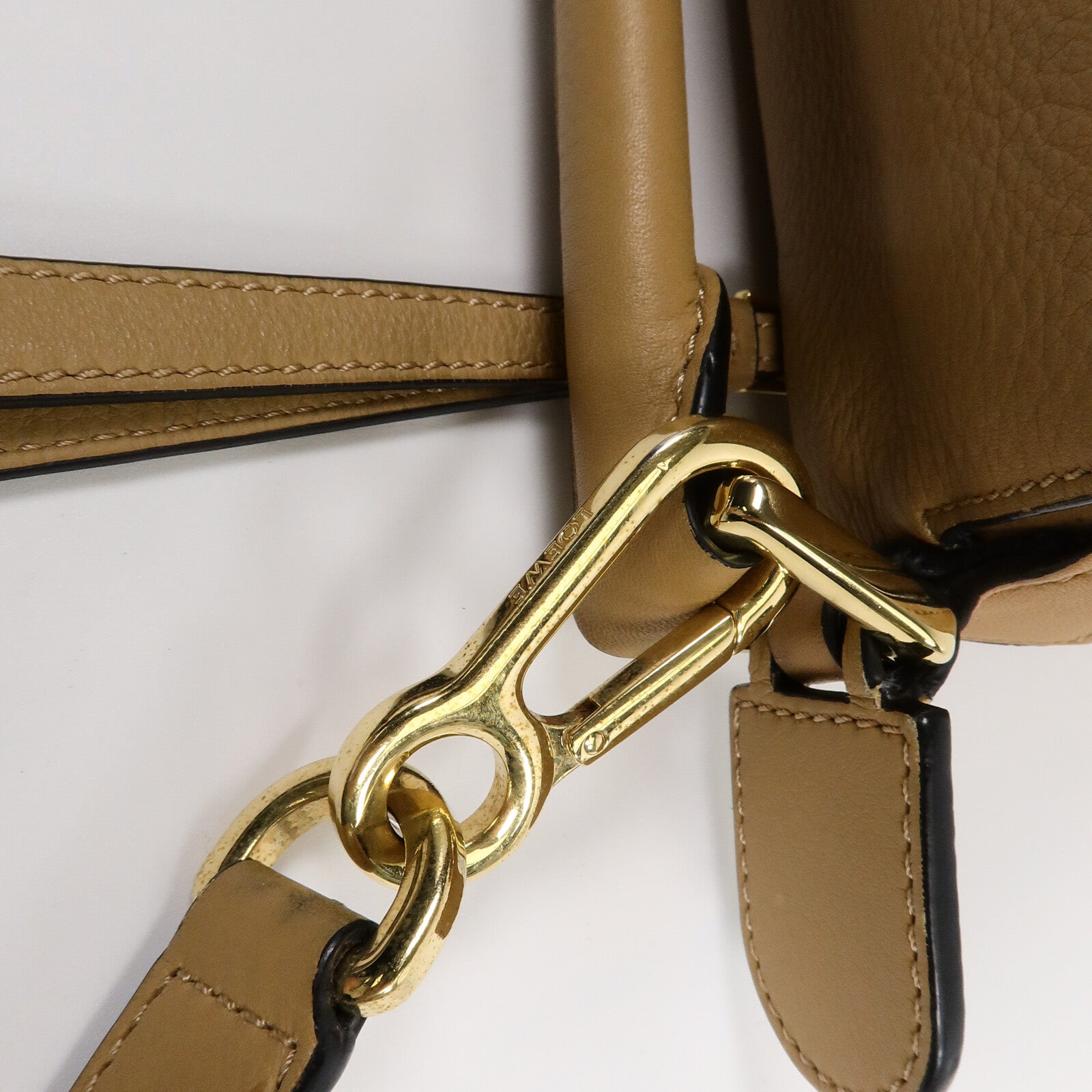 LOEWE 牛皮皮革Puzzle Small手挽肩背兩用袋