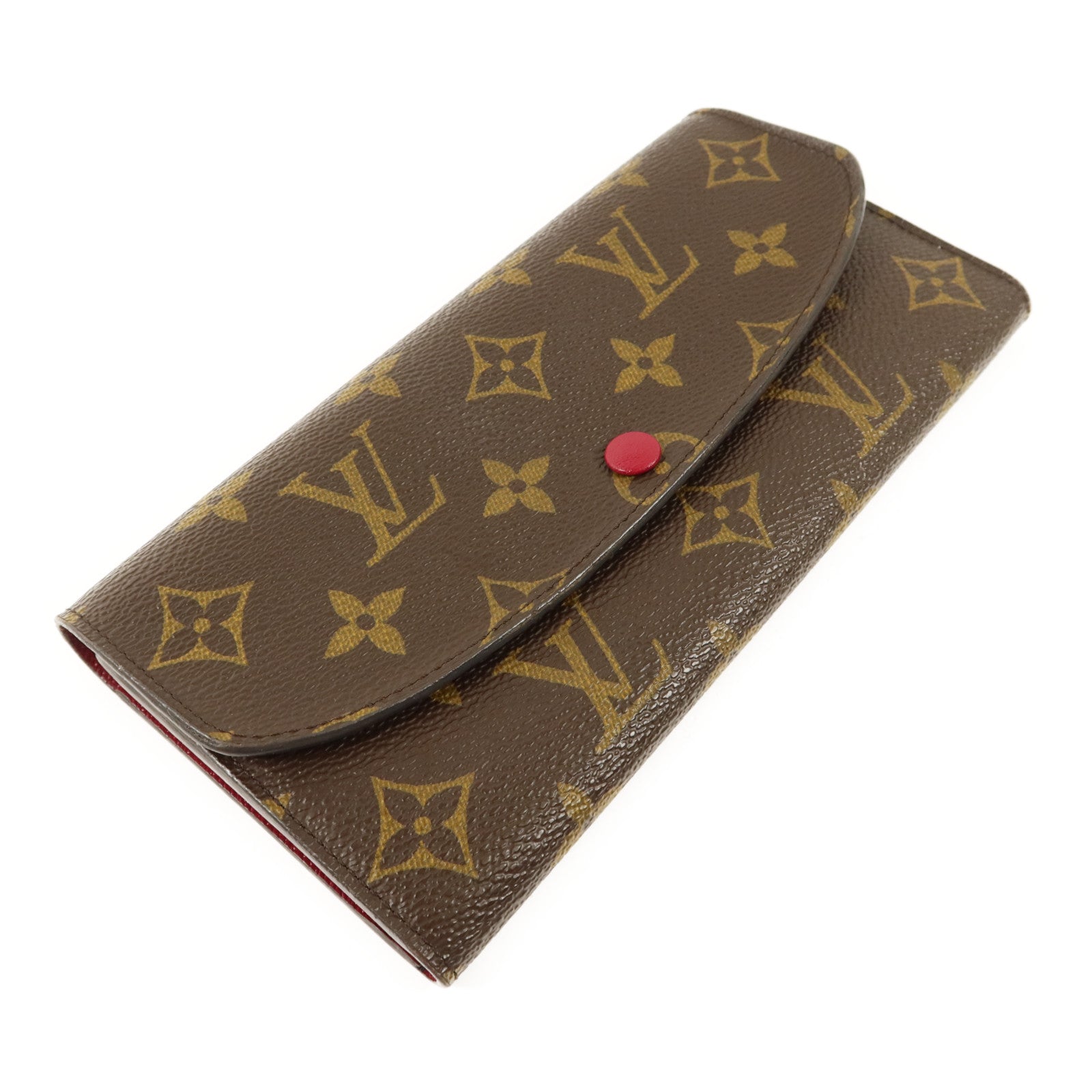 LOUIS VUITTON Monogram Sarah金扣長錢包