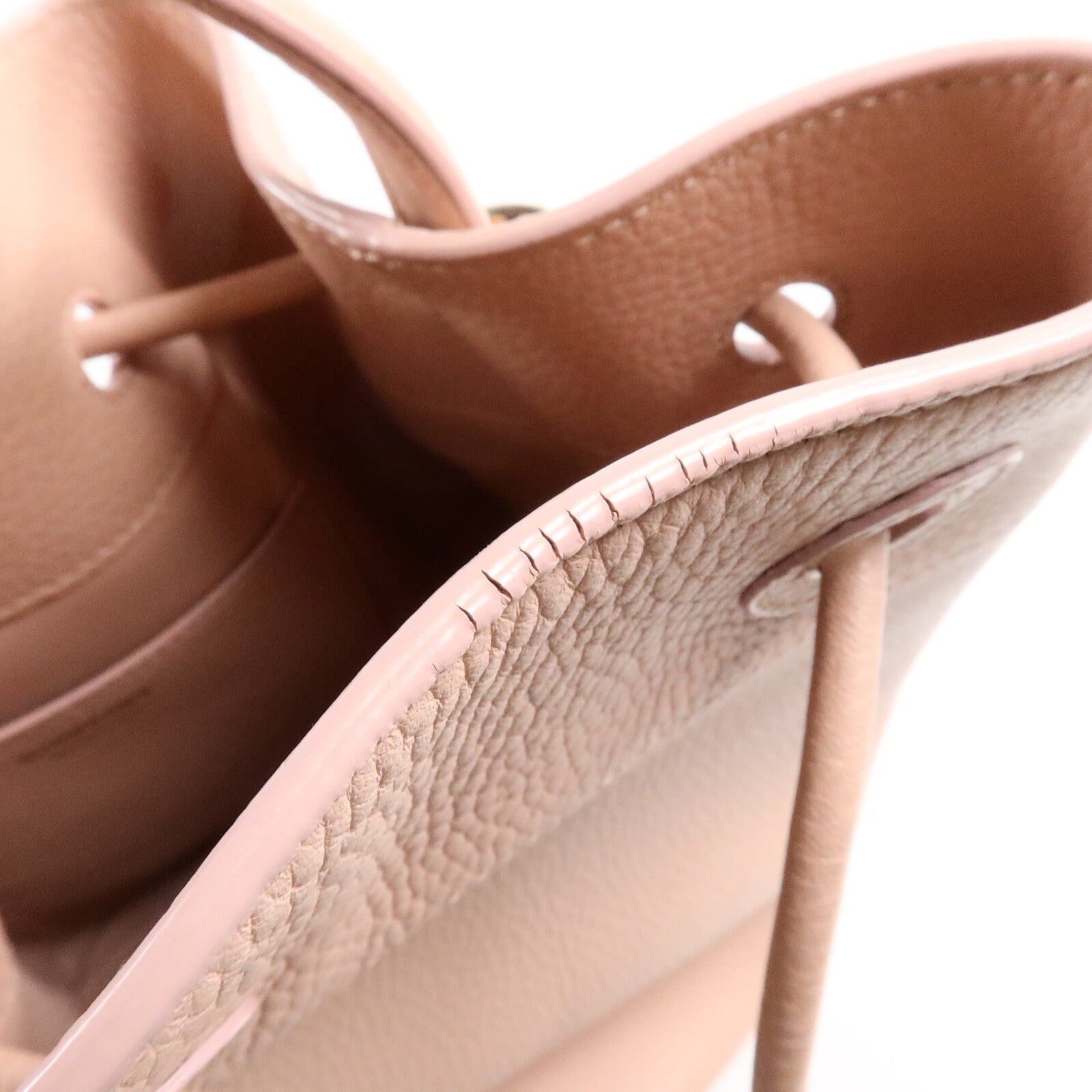 BURBERRY 牛皮皮革Drawstring Bucket Bag手挽肩背兩用袋