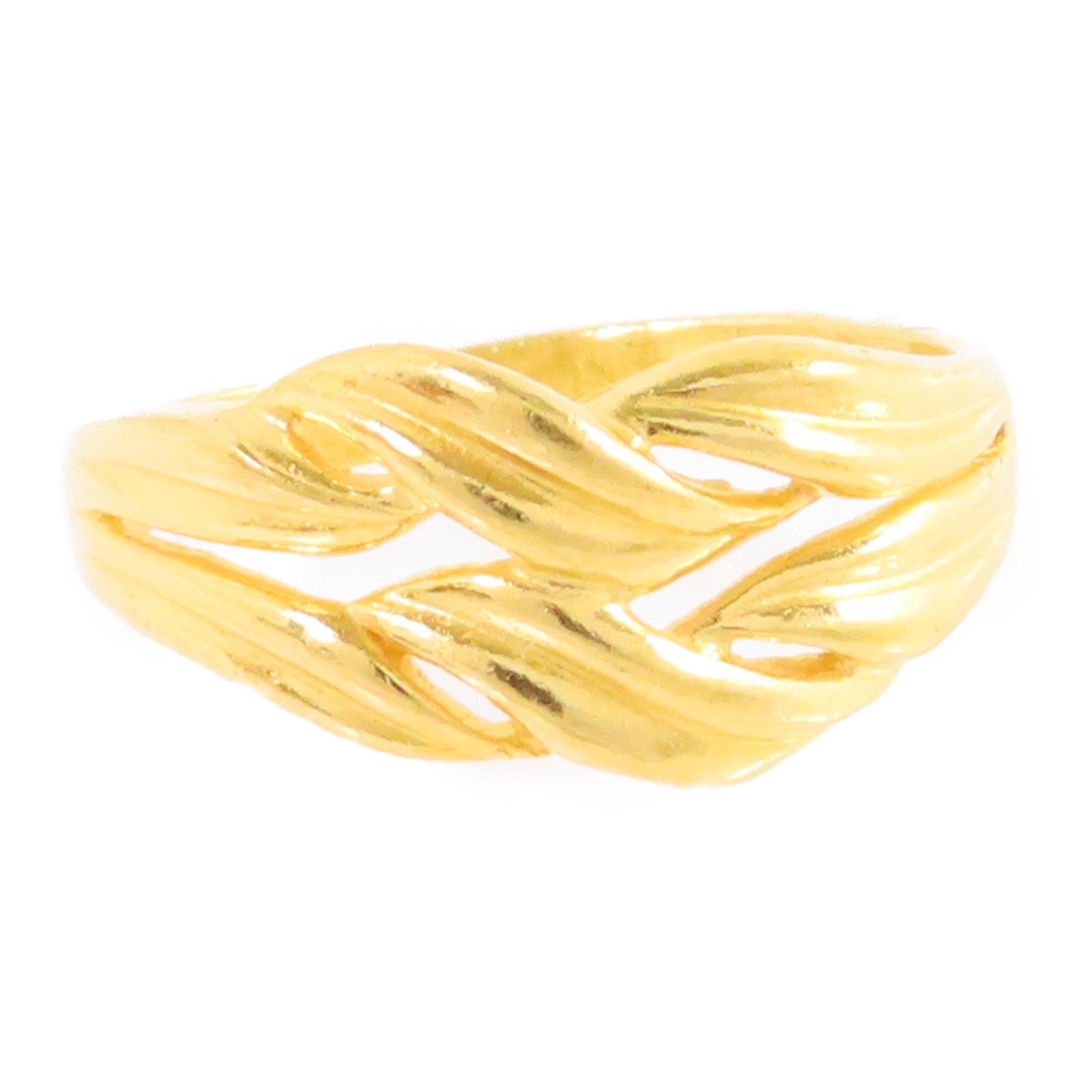JEWELRY 24K黃金Gold Ring戒指US#5.25
