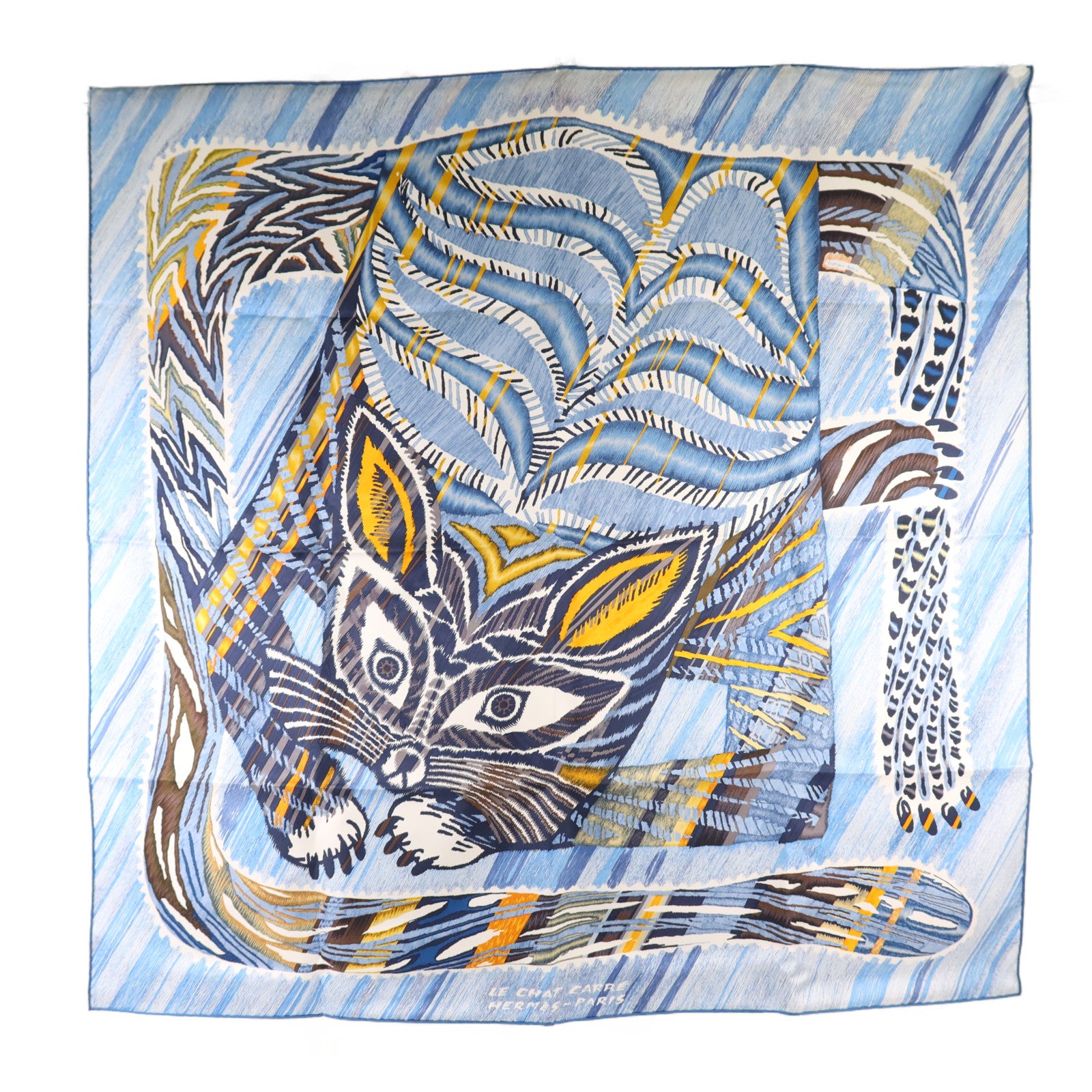 HERMES 絲質Scarf 90X90絲巾