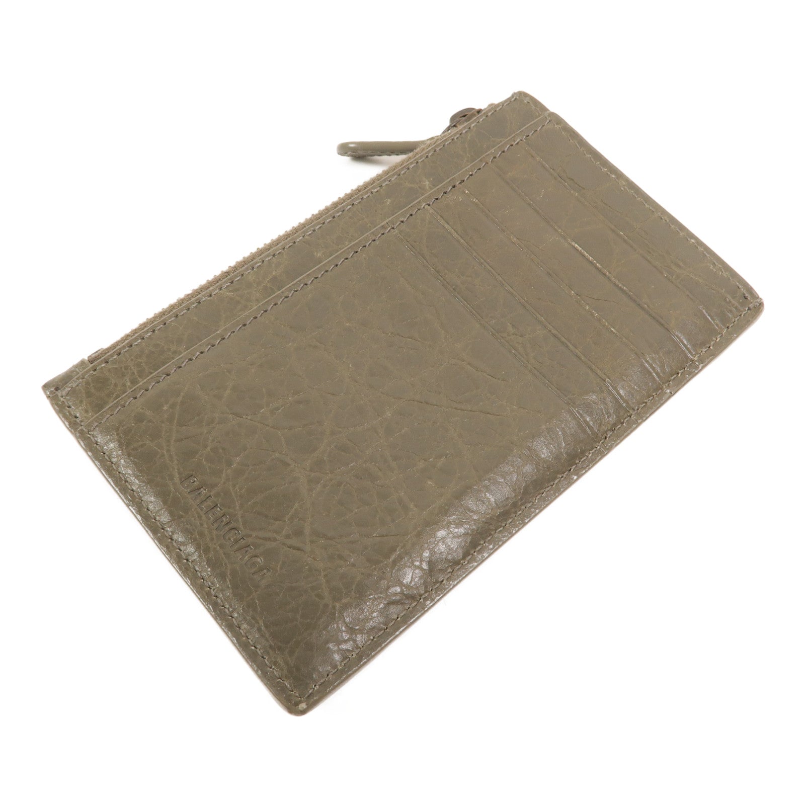 BALENCIAGA 羊皮皮革Le City Card Holder卡片套