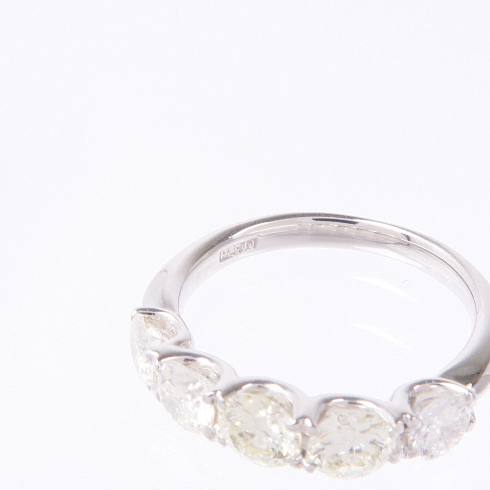 JEWELRY PT900鉑金Diamond Ring鑽石戒指US#4.75