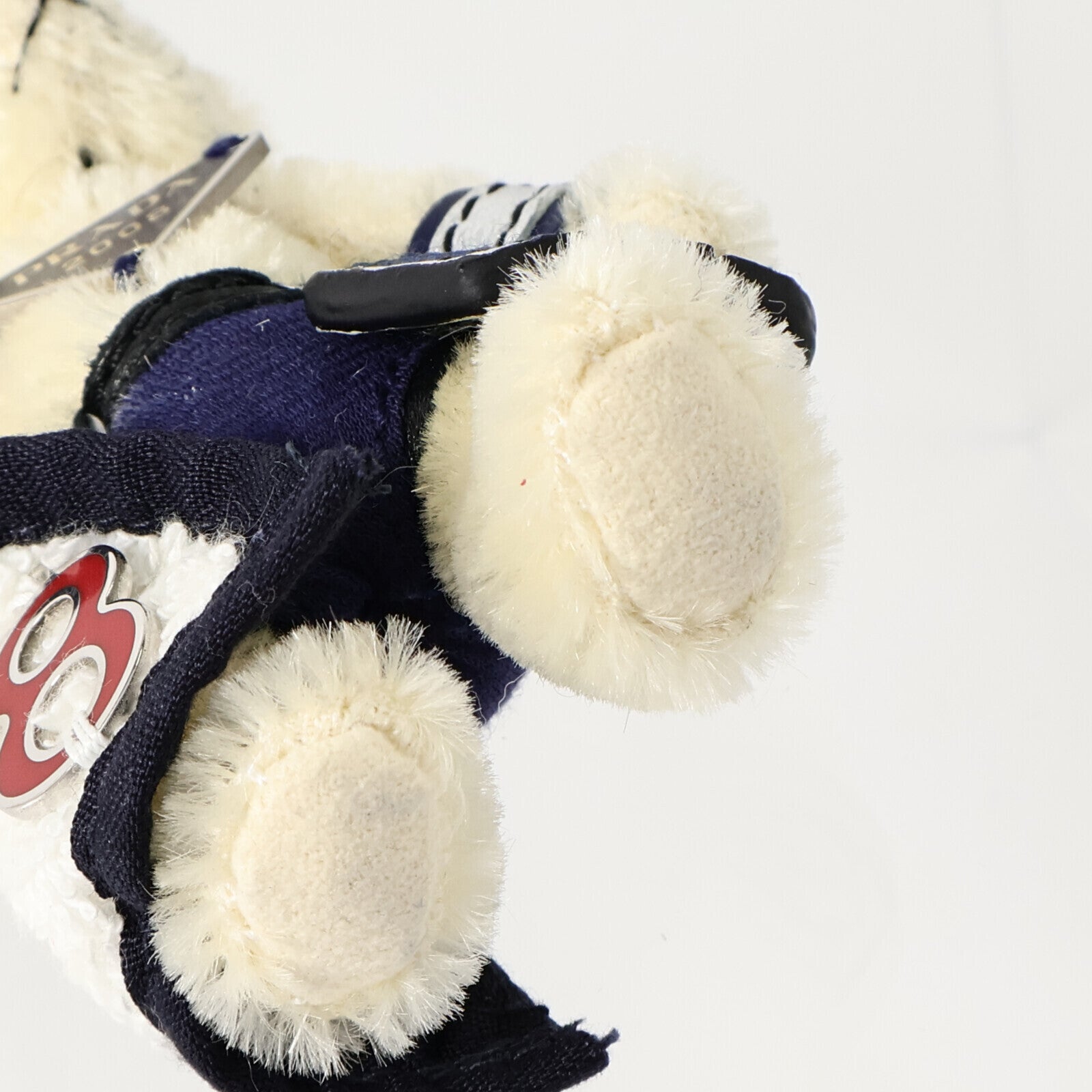 PRADA Mohair/牛皮皮革Bear Trick(2008)Charm掛飾