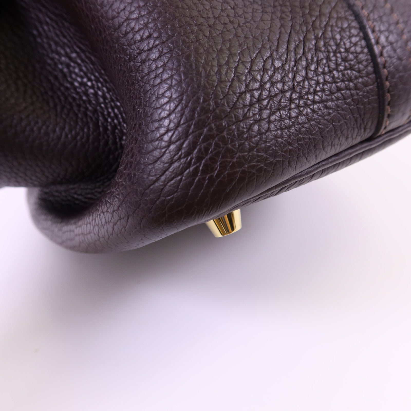 HERMES Clemence皮革Picotin PM金扣手挽袋