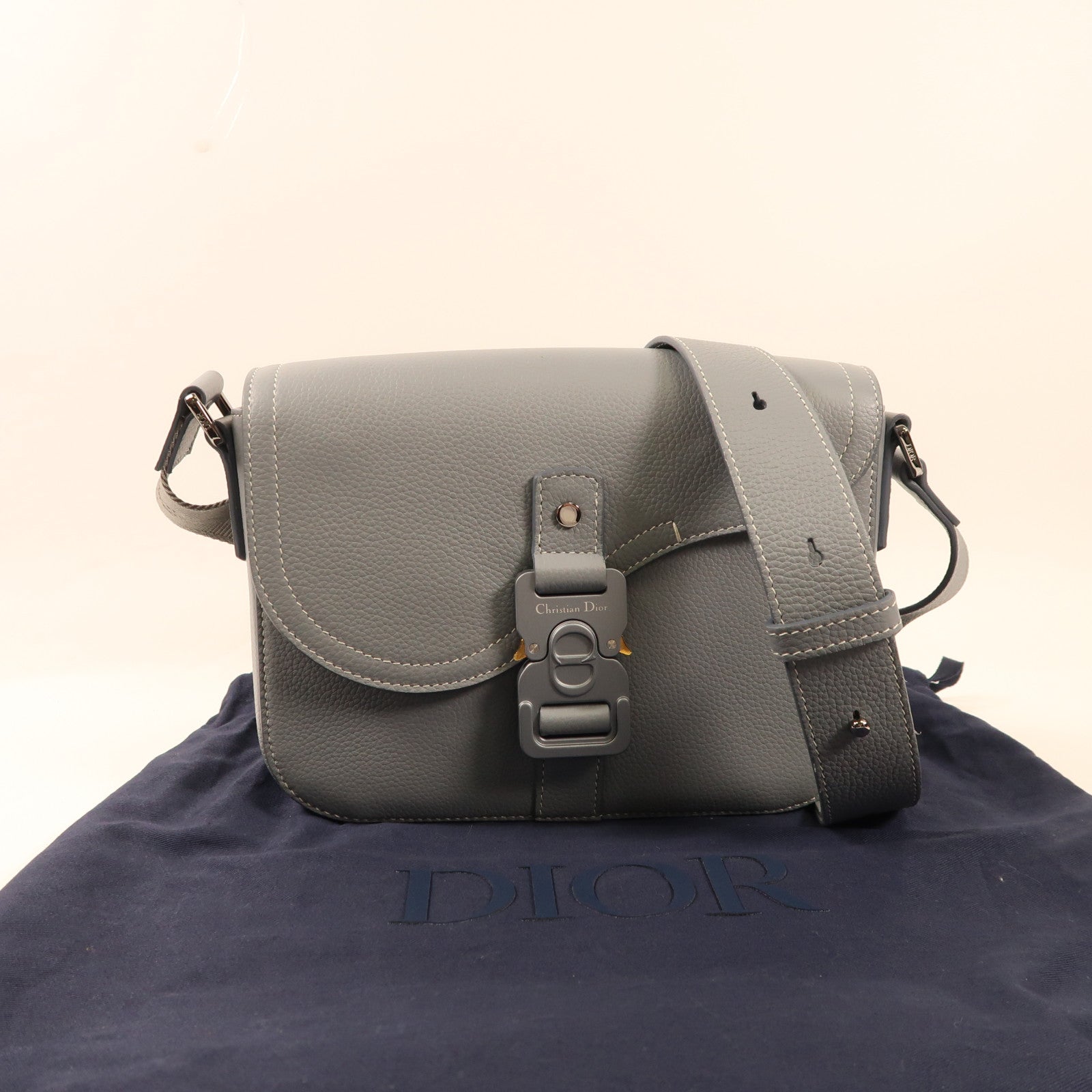 Dior 牛皮皮革Saddle Shoulder Bag肩背袋