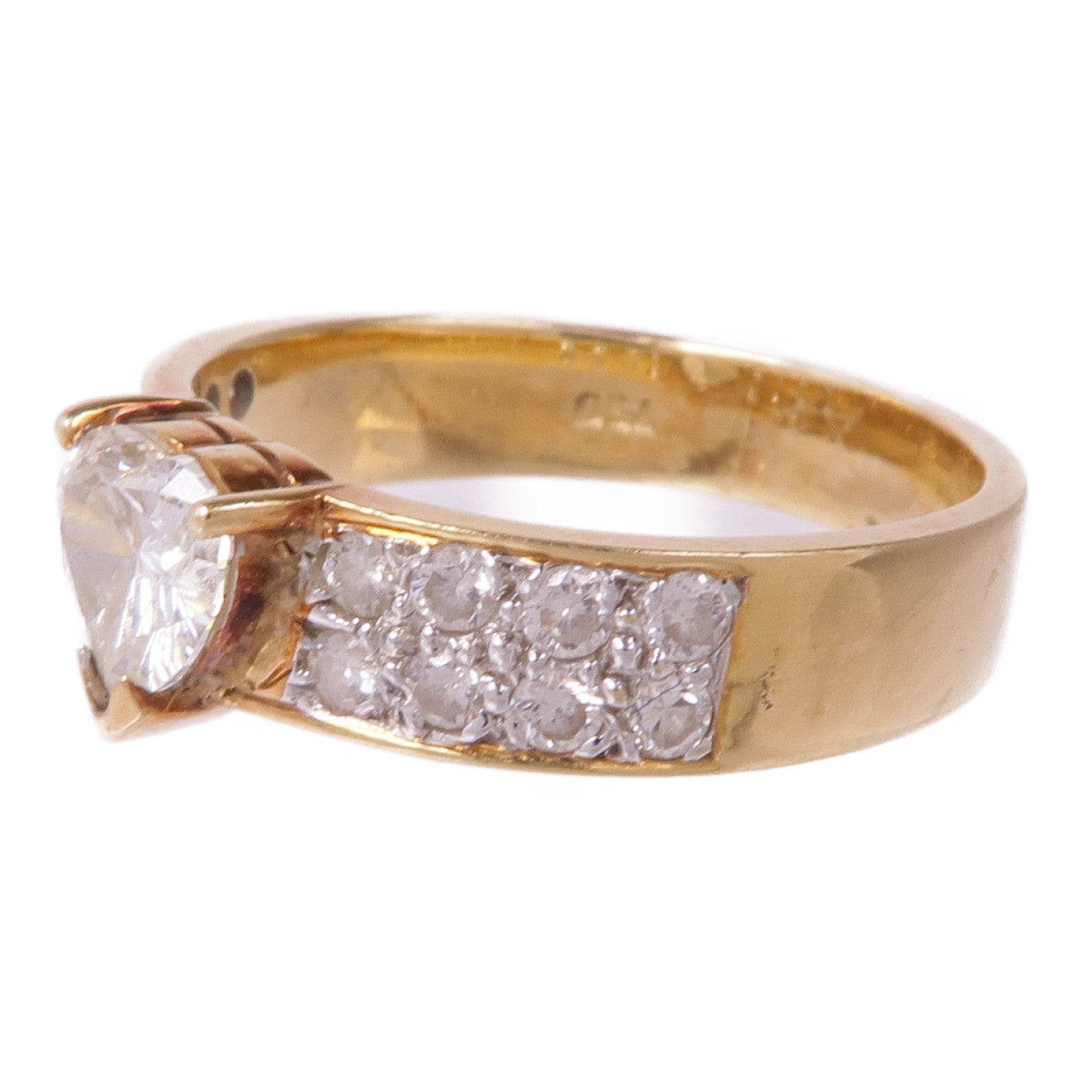 JEWELRY 18K白金Diamond Ring鑽石戒指US#5.5