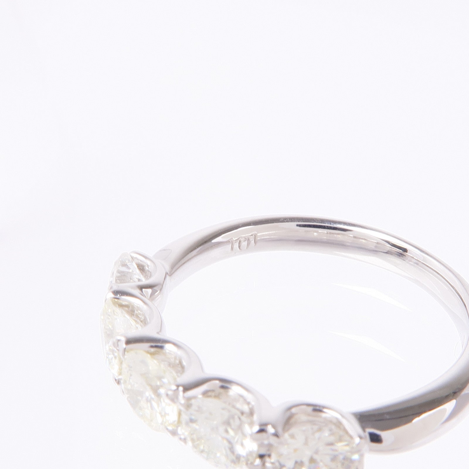 JEWELRY PT900鉑金Diamond Ring鑽石戒指US#4.75