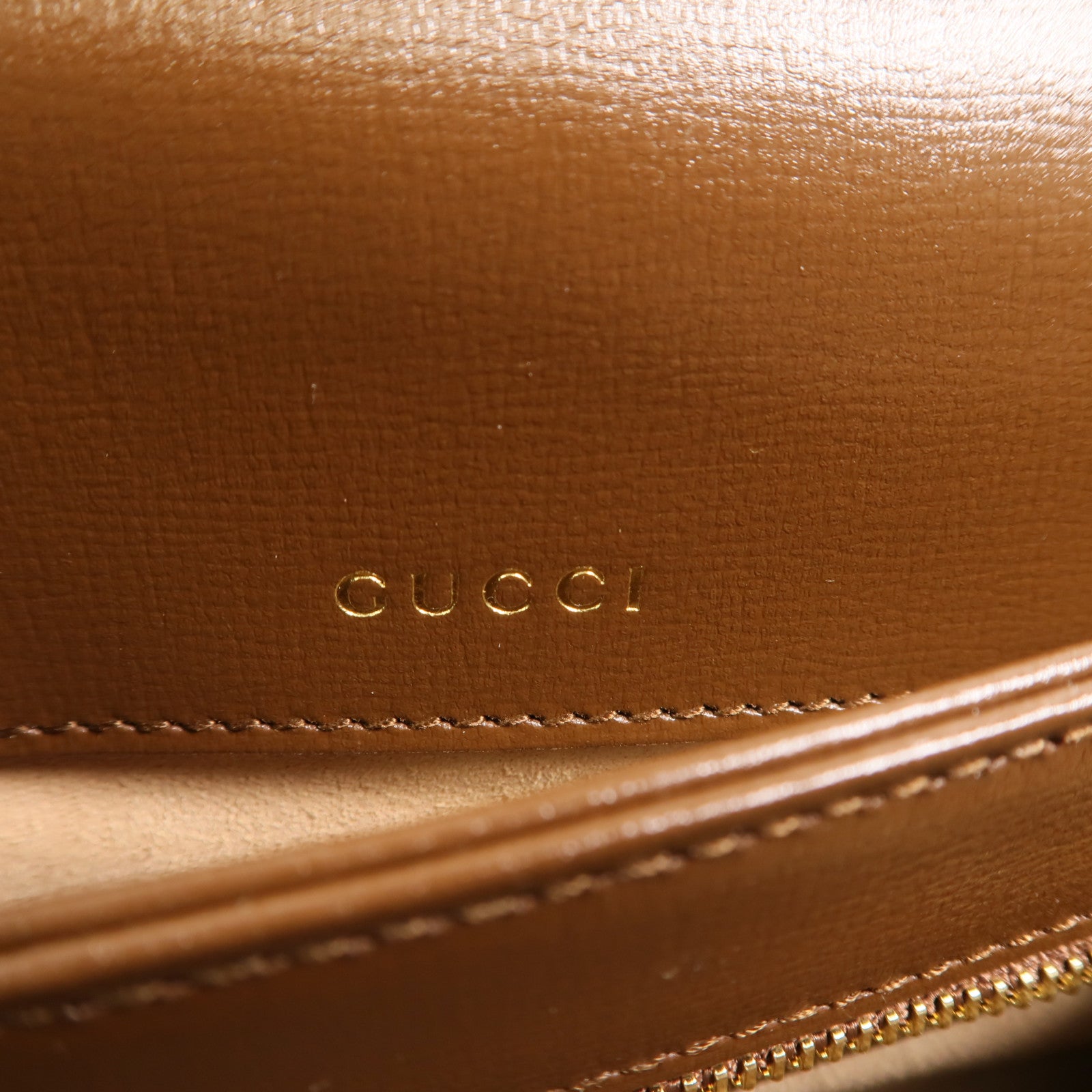 GUCCI 塗層帆布Horsebit1955肩背袋