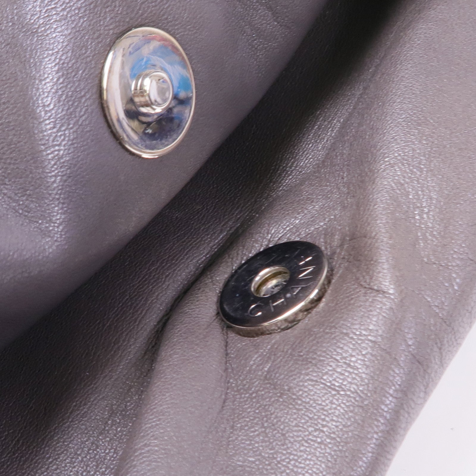 CHANEL 羊皮皮革Vintage Chain Shoulder鏈帶肩背袋