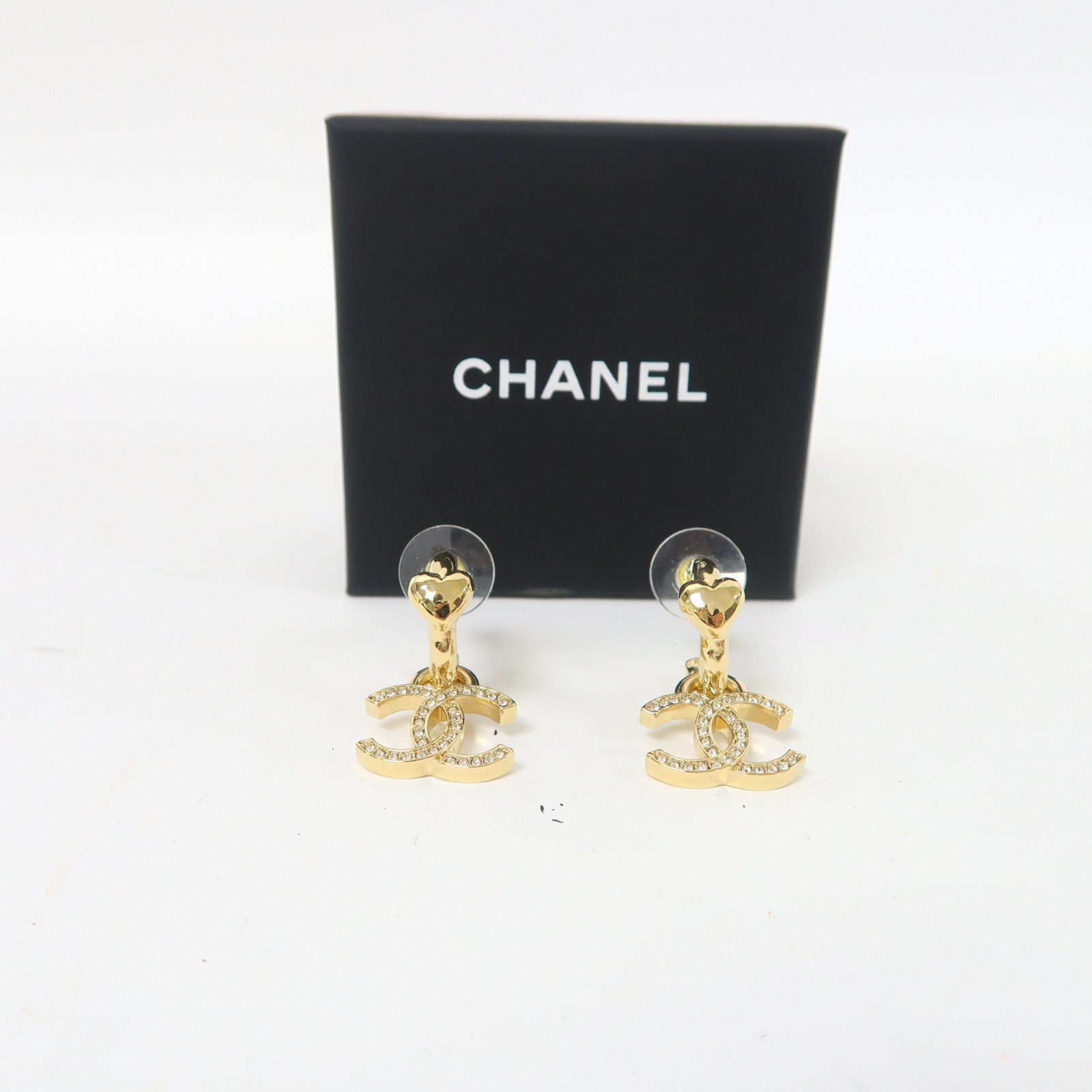CHANEL 金屬Earrings耳環金色