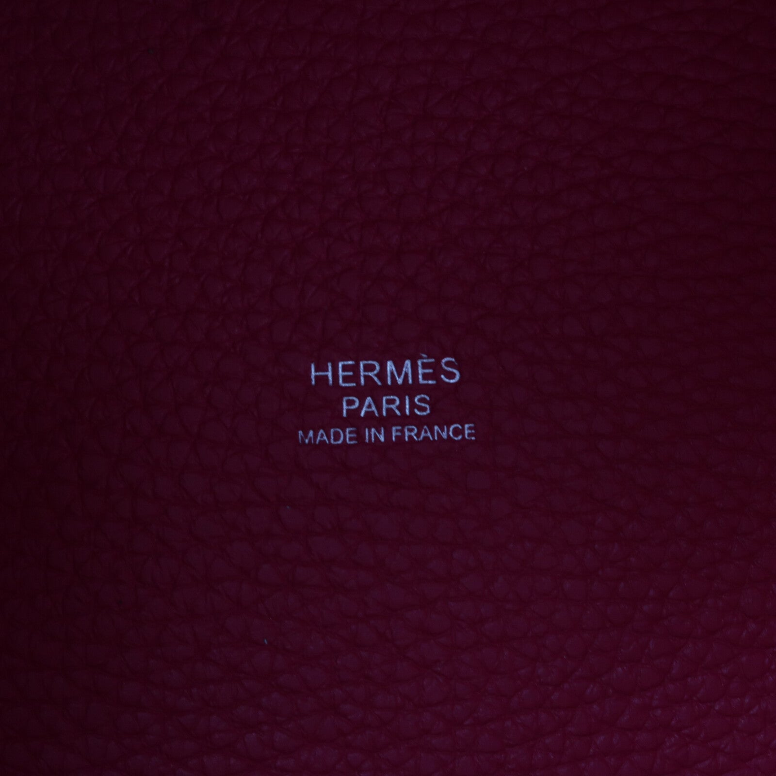 HERMES Clemence皮革Picotin PM手挽袋Rose Mexico