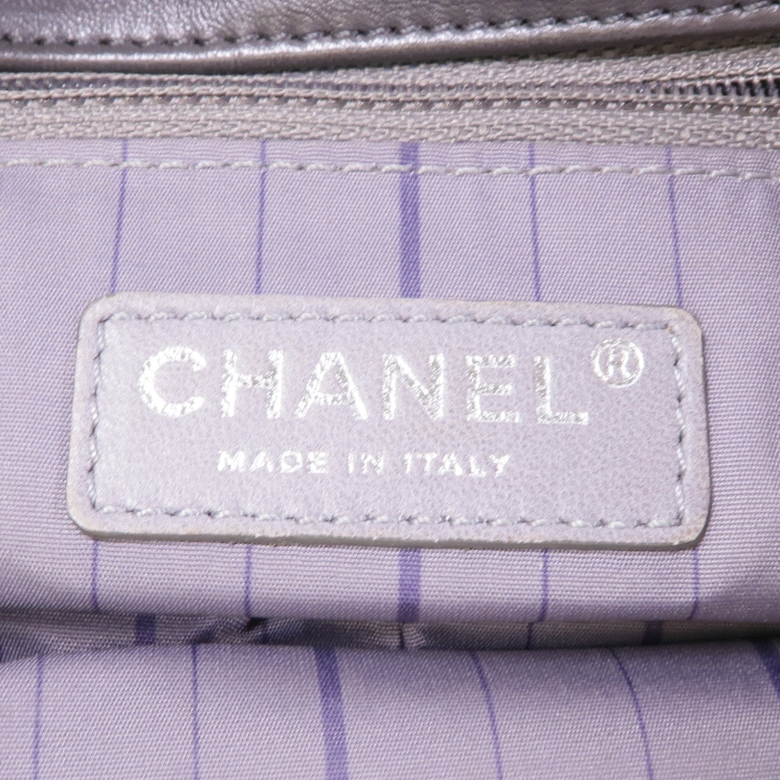 CHANEL 羊皮皮革Vintage Chain Shoulder鏈帶肩背袋