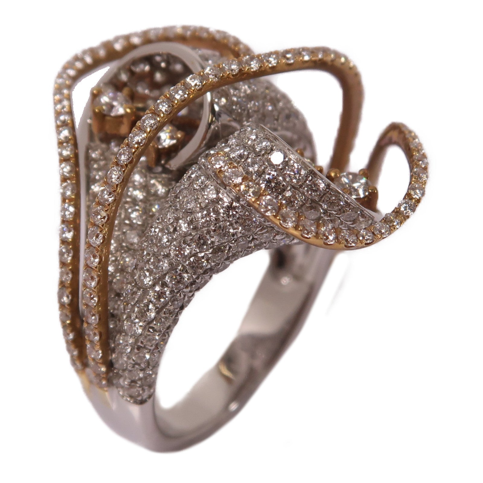 JEWELRY 18K白金Diamond Ring鑽石戒指US#6