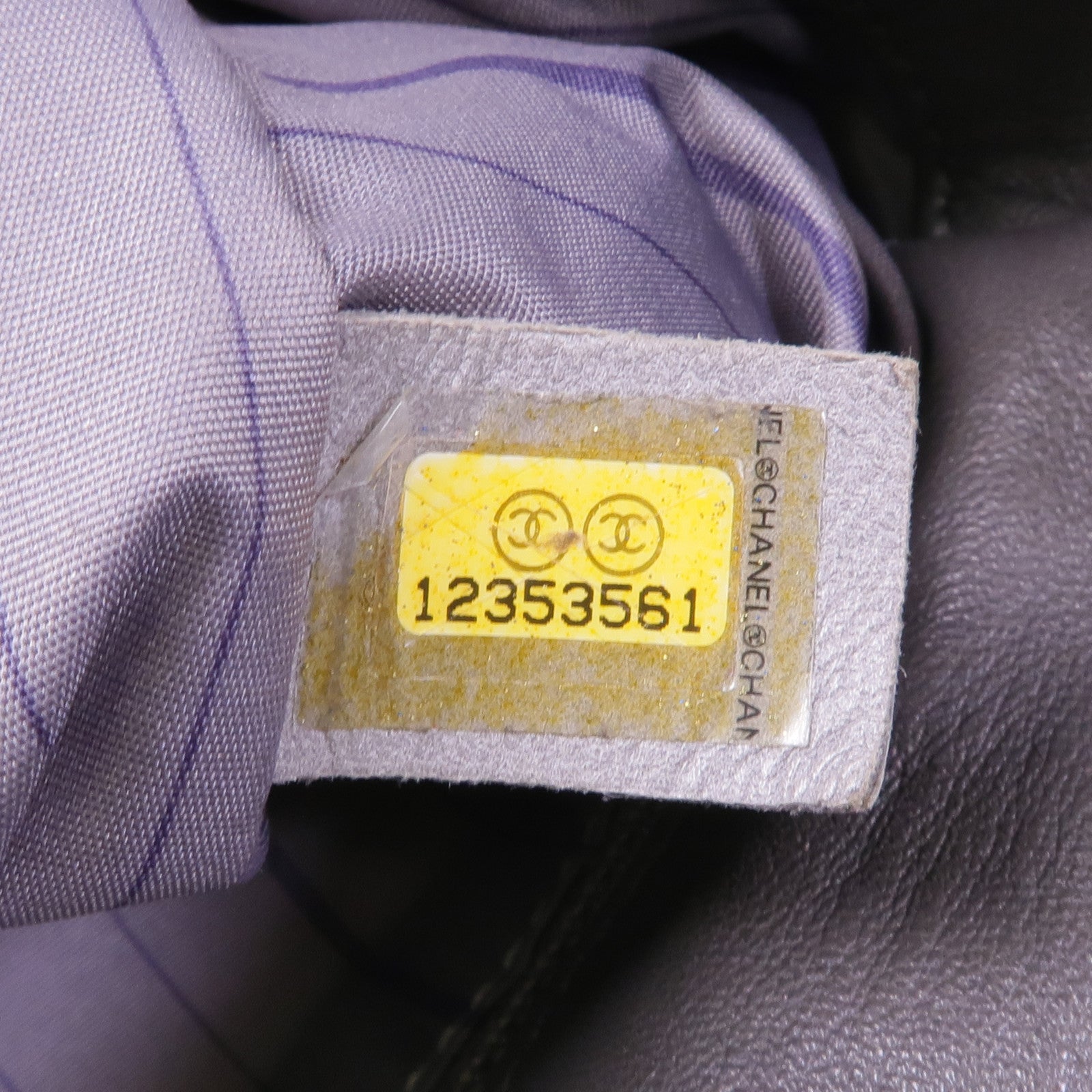 CHANEL 羊皮皮革Vintage Chain Shoulder鏈帶肩背袋