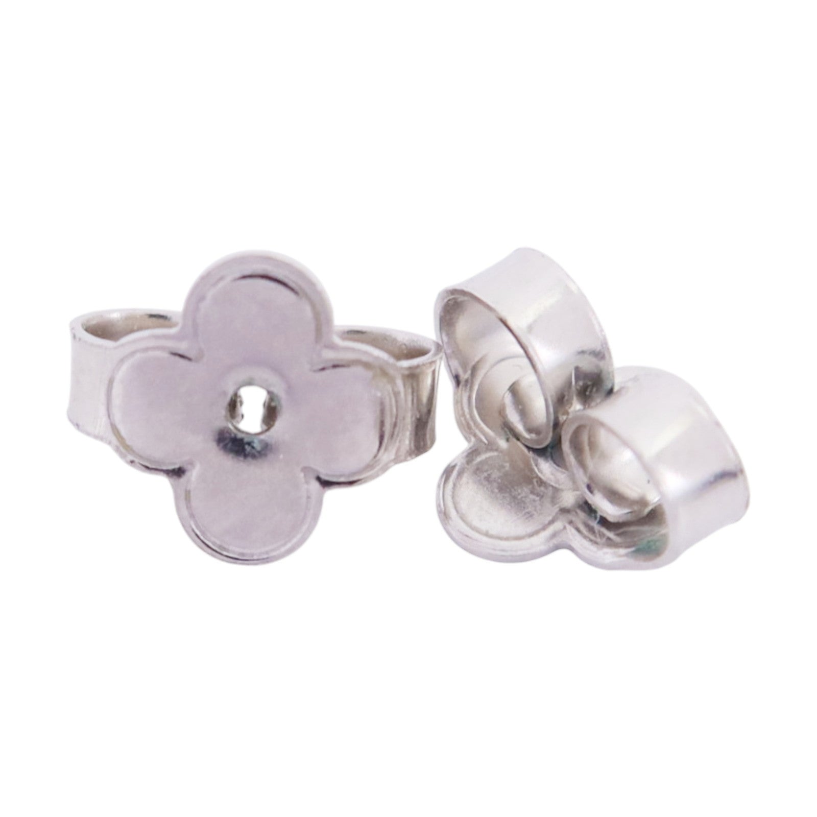 LOUIS VUITTON 金屬/璀璨水晶Iconic Earrings銀扣耳環