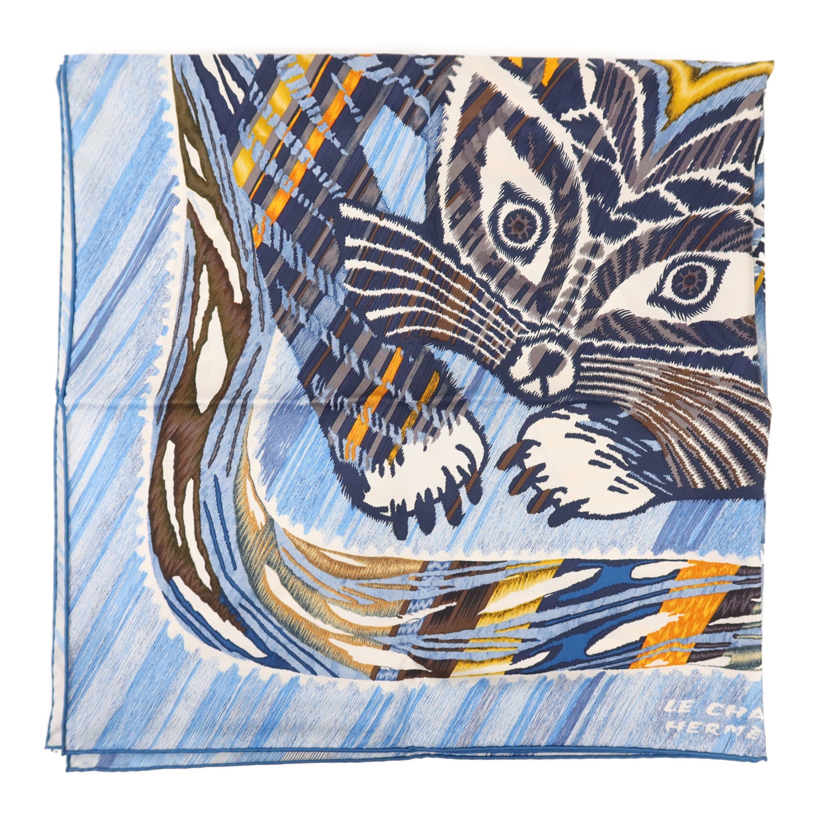 HERMES 絲質Scarf 90X90絲巾