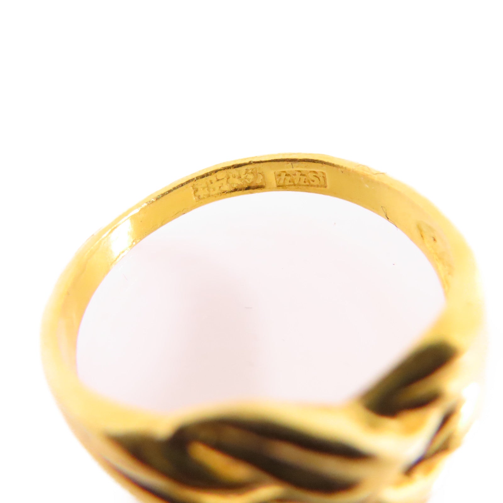 JEWELRY 24K黃金Gold Ring戒指US#5.25