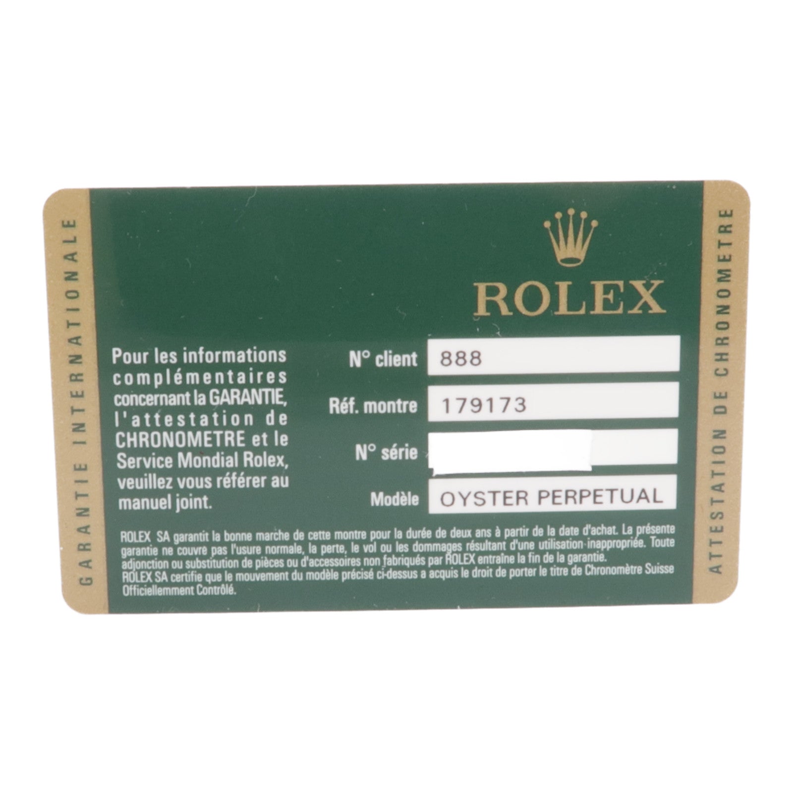 ROLEX Datejust 179173G