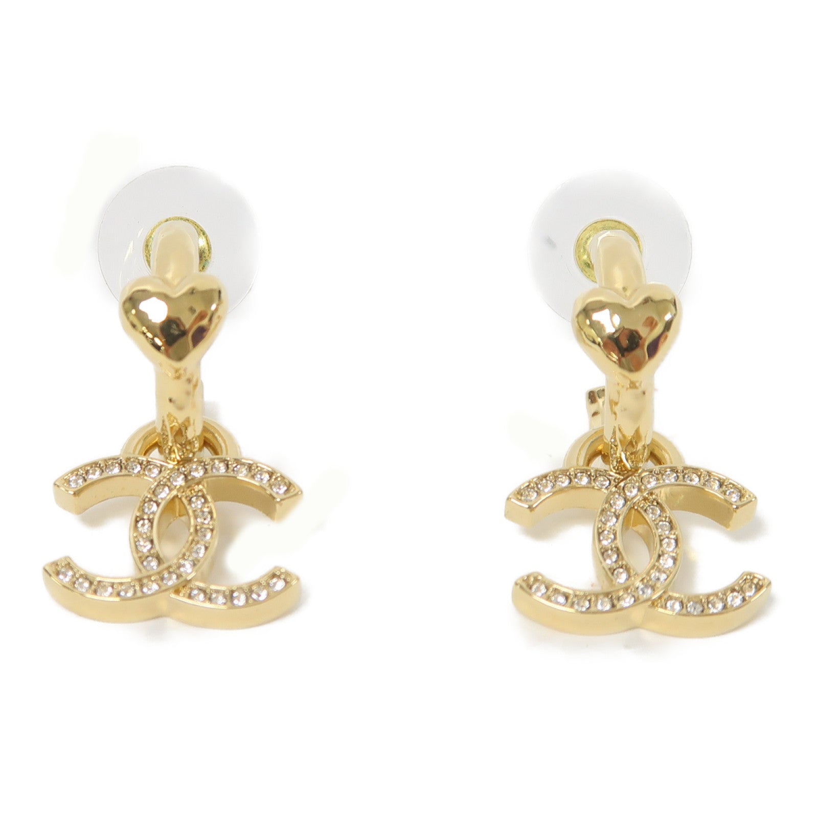 CHANEL 金屬Earrings耳環金色