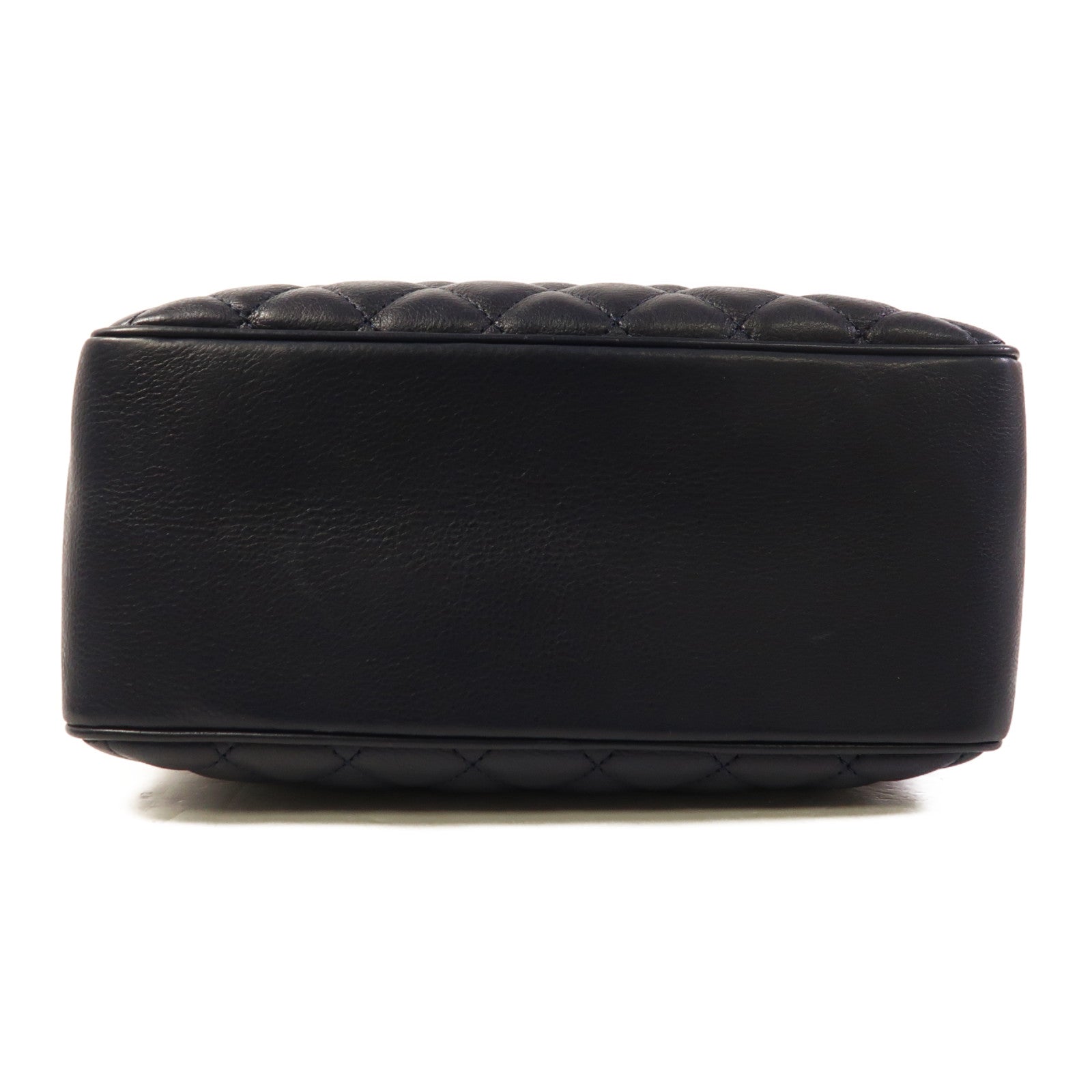 CHANEL 牛皮皮革2 Way Shoulder金扣手挽肩背兩用袋