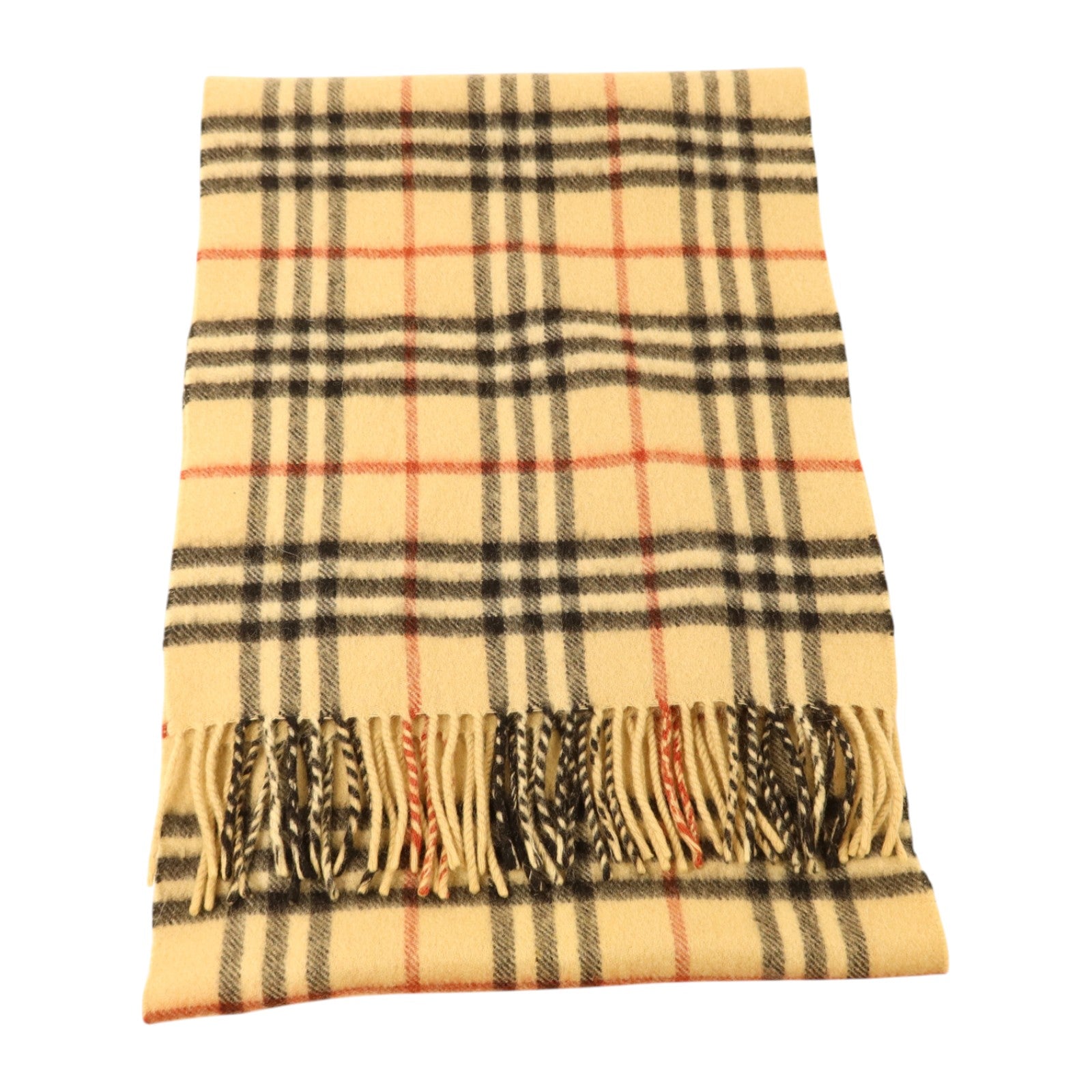 BURBERRY 羊絨Check Cashmere Scarf圍巾