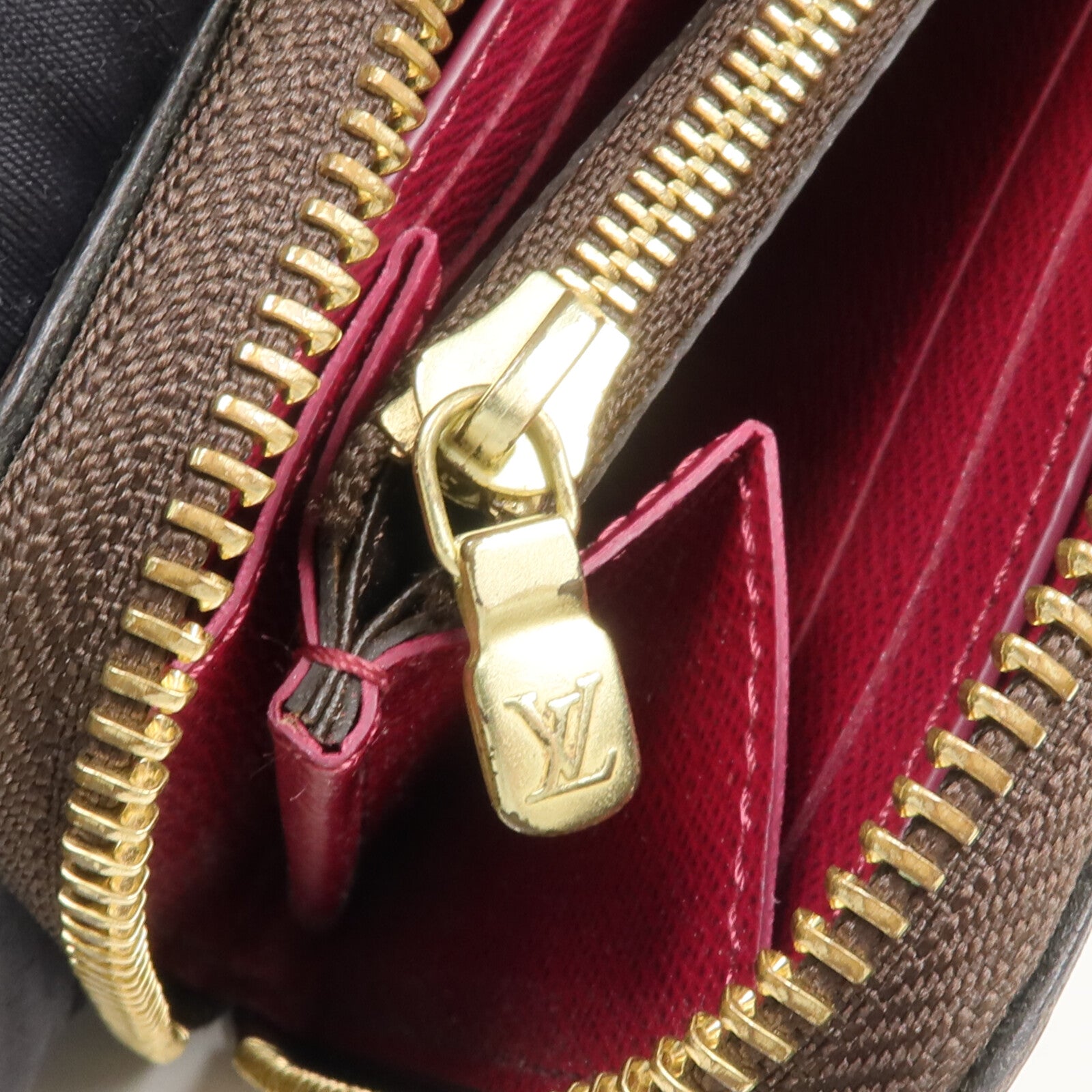 LOUIS VUITTON Monogram Clemence Wallet長錢包
