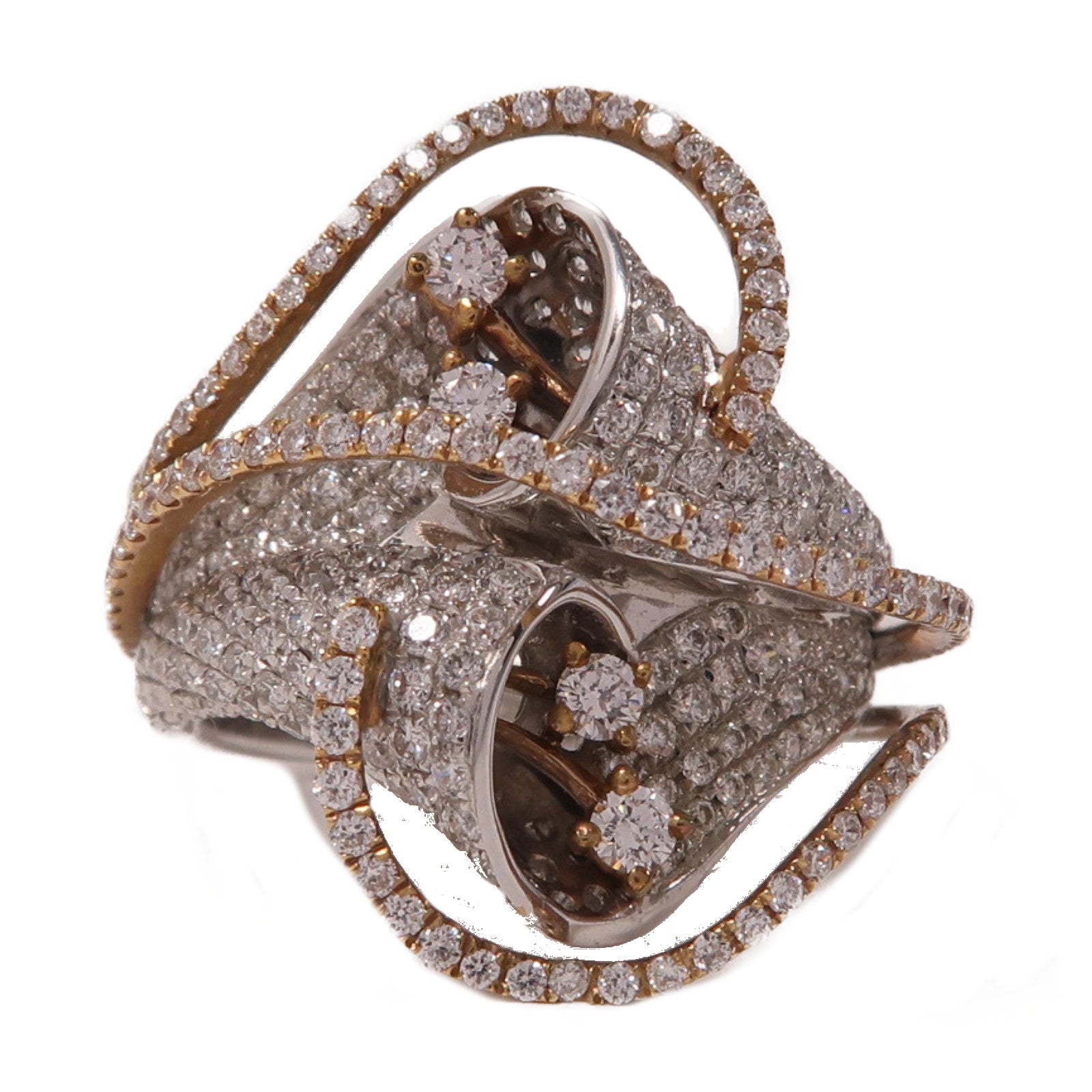 JEWELRY 18K白金Diamond Ring鑽石戒指US#6