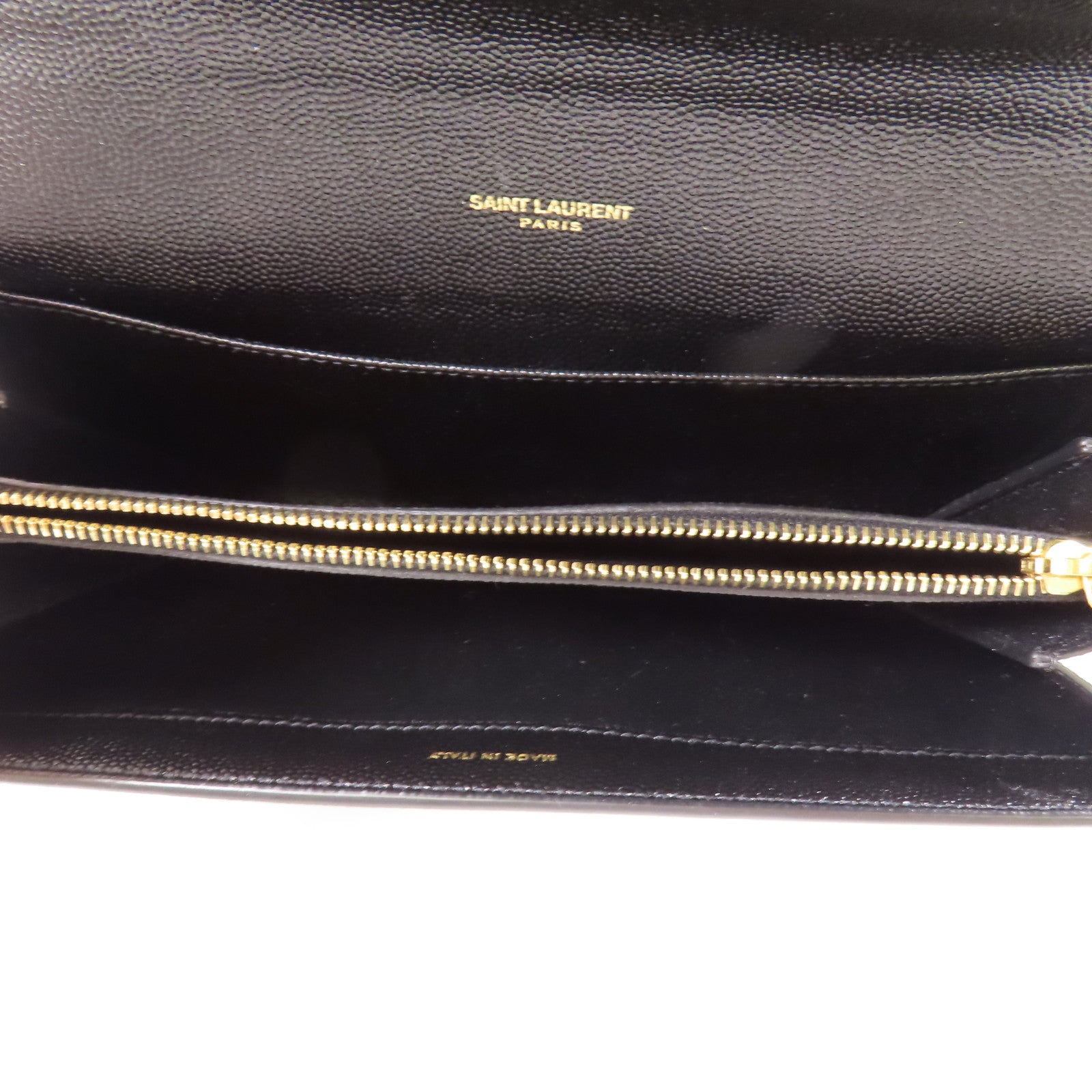 YVES SAINT LAURENT 牛皮皮革Shoulder Bag金扣肩背袋